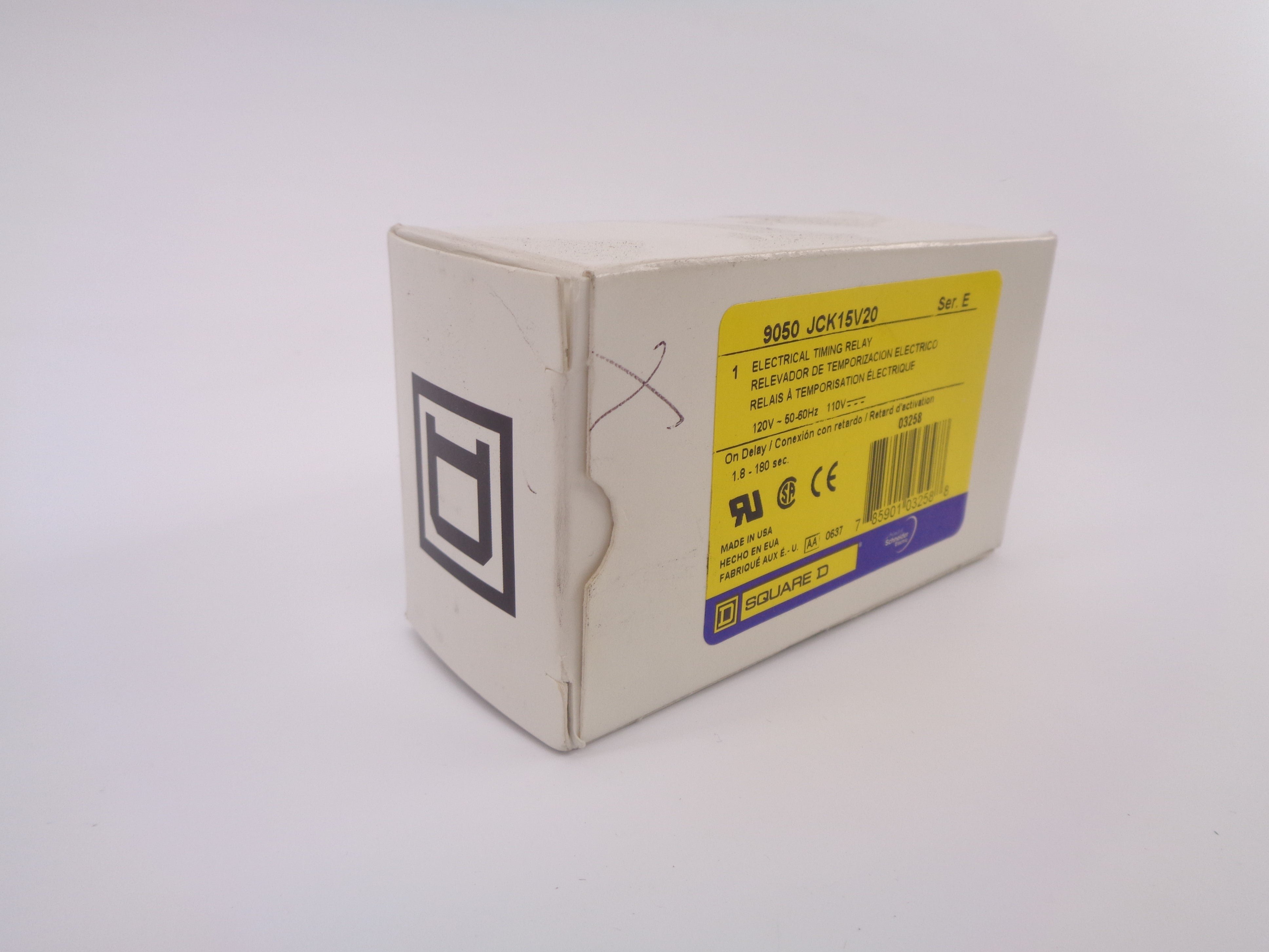 SQUARE D 9050JCK15V20 SER. E 10A 240V NSMP