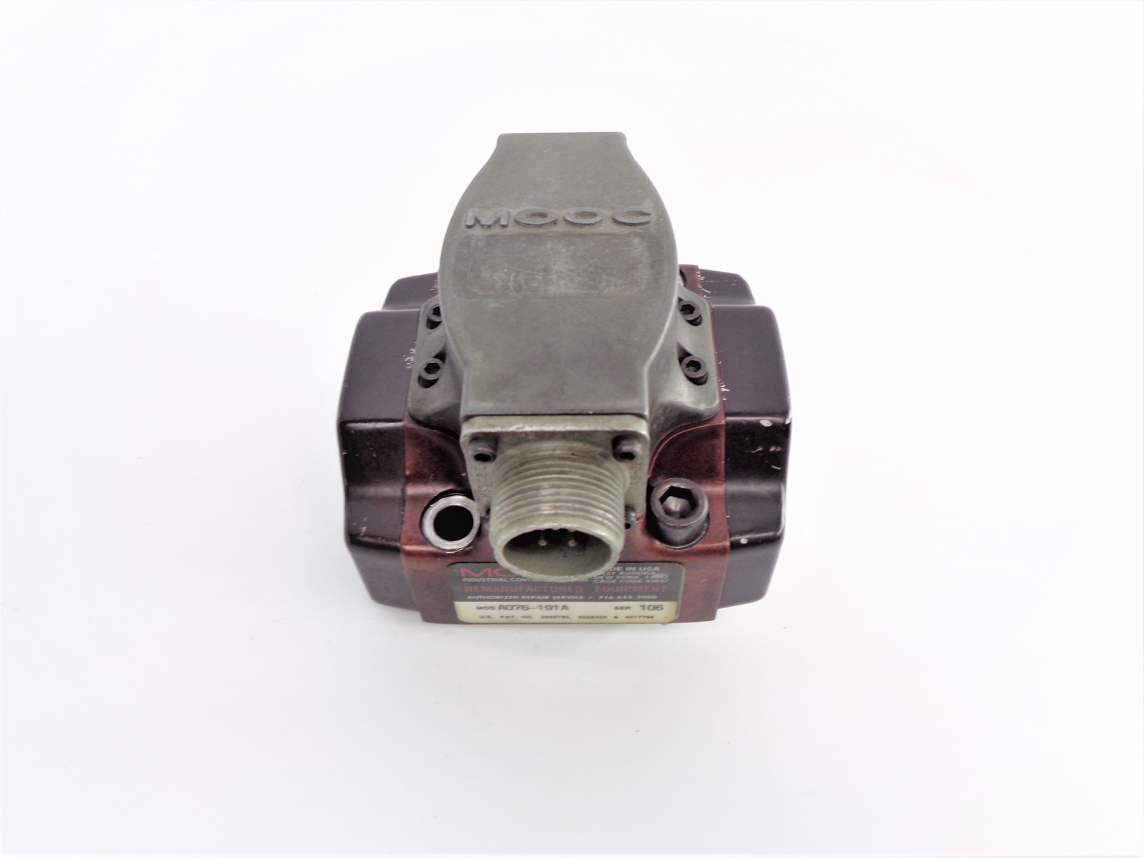MOOG A076-191A SER.106 UNMP