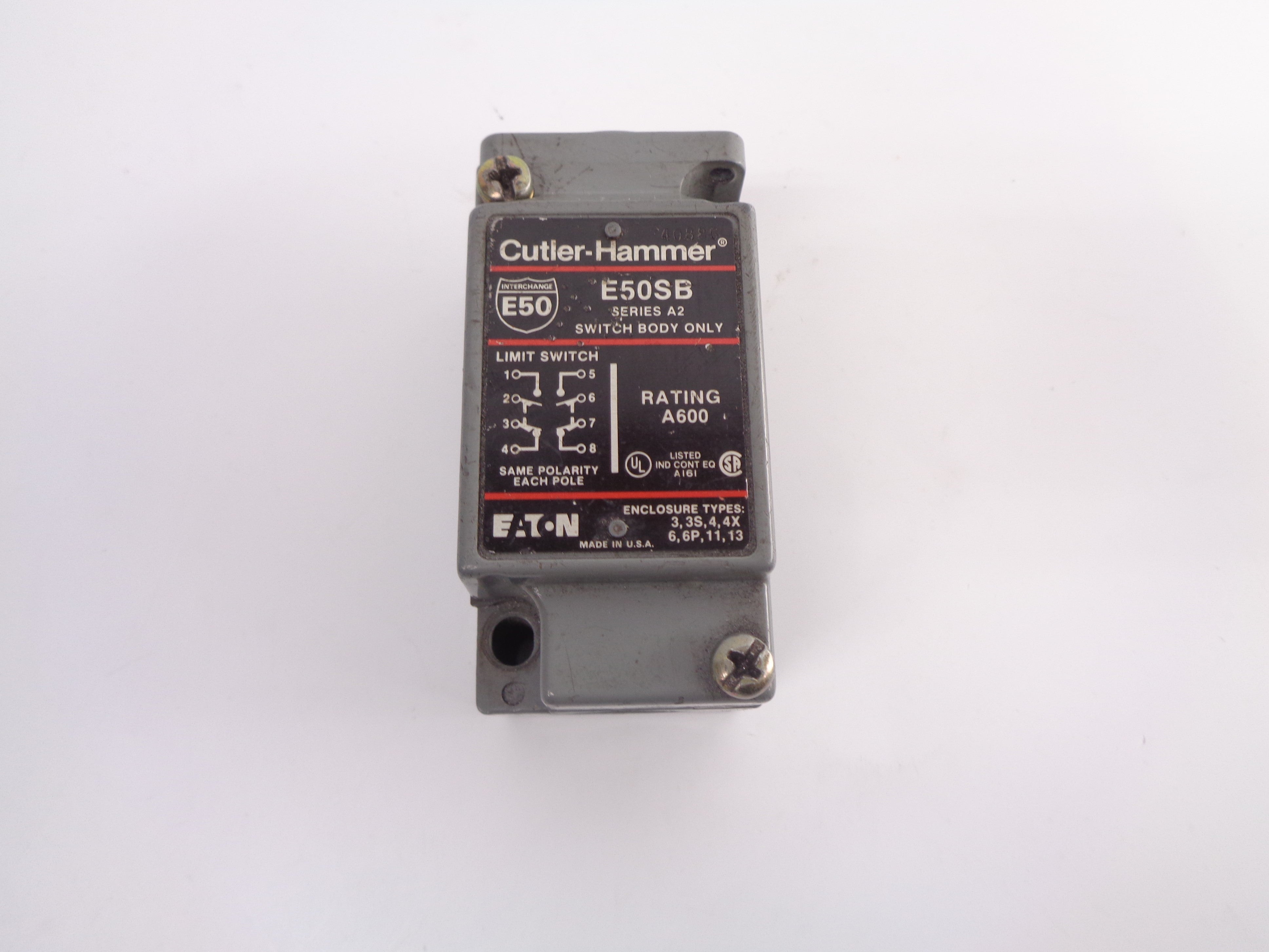 CUTLER HAMMER E50SB SER. A2 (AS PICTURED) UNMP