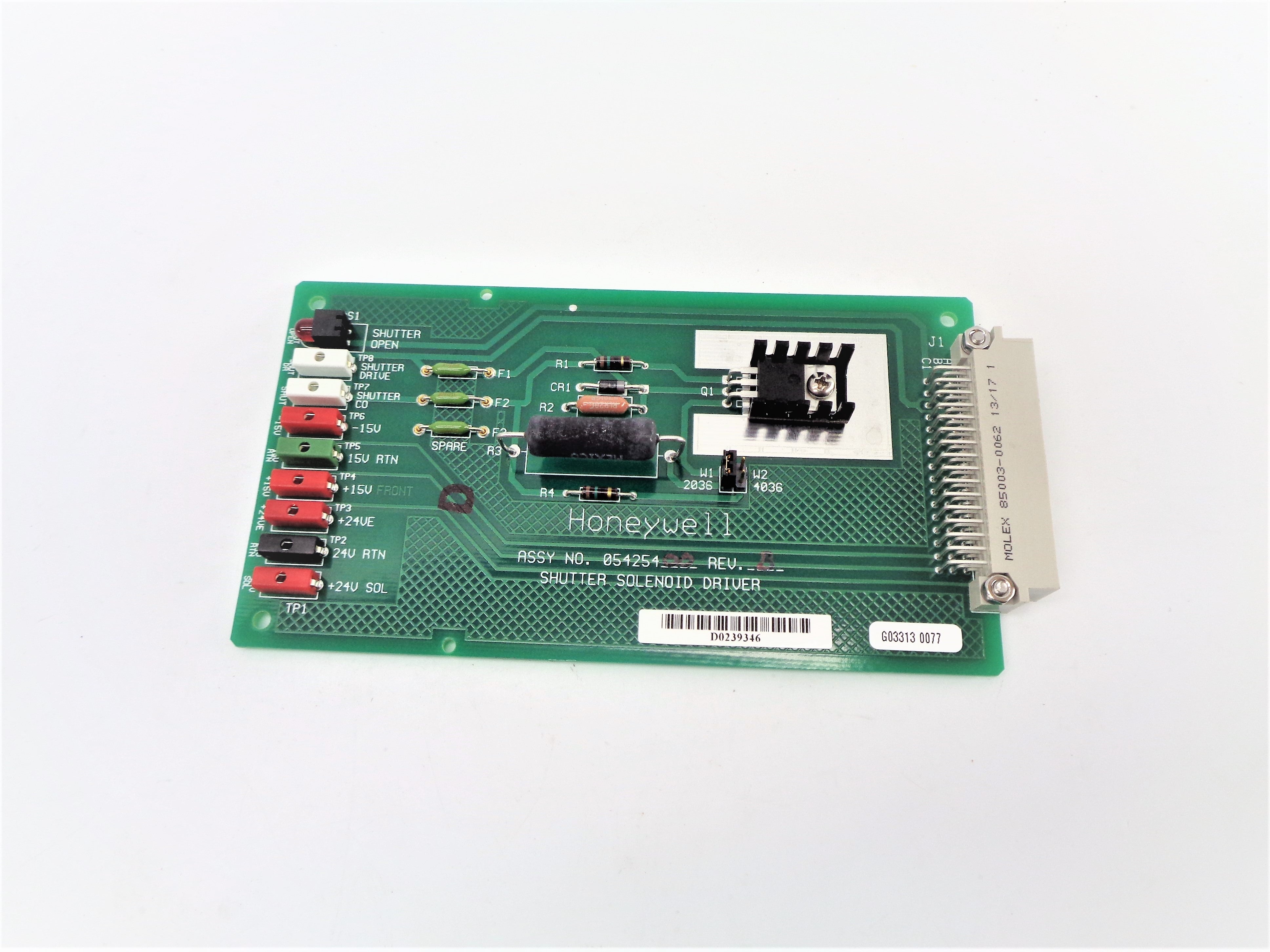 HONEYWELL 05425400 REV. B NSMP