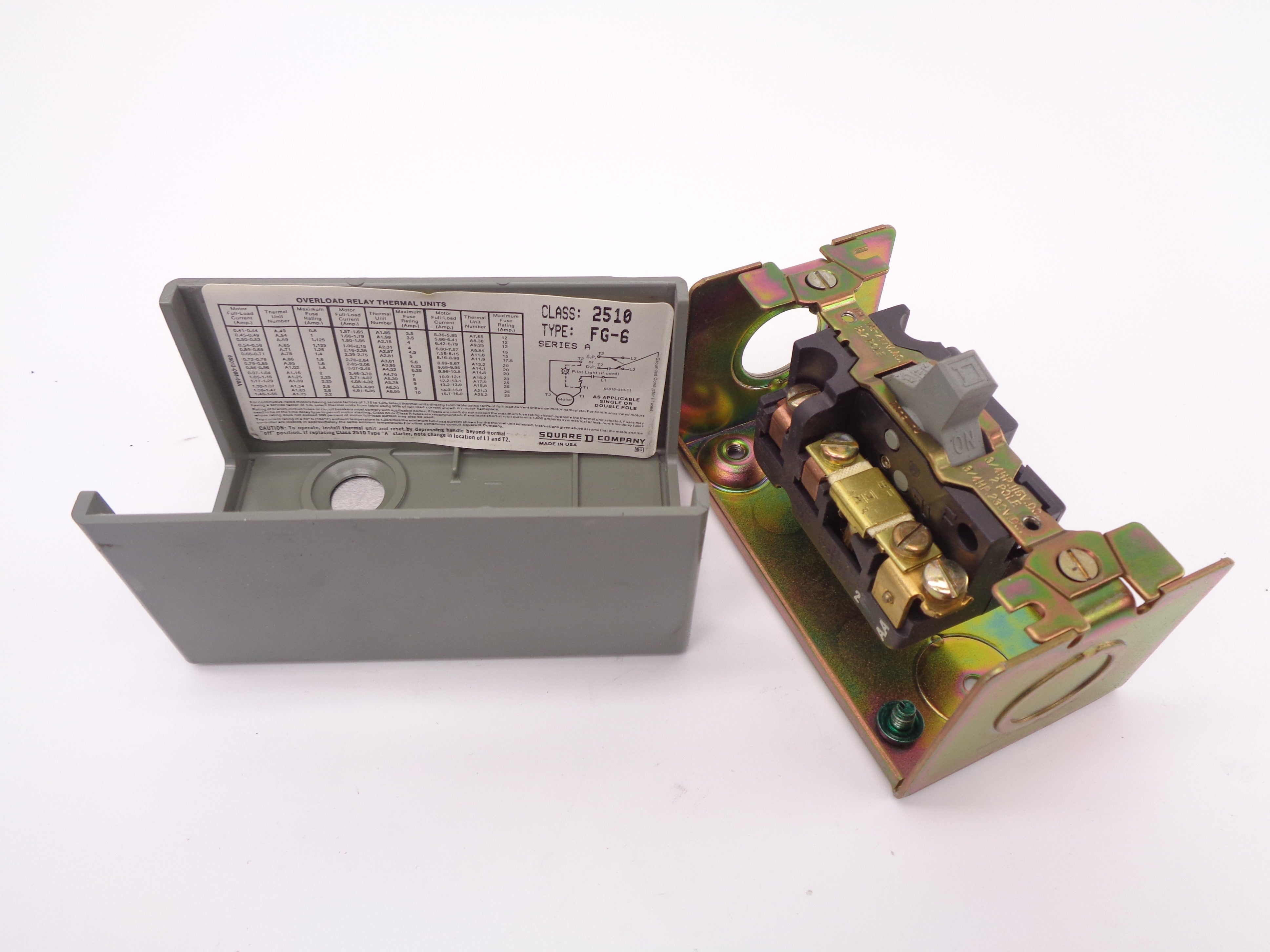 SQUARE D 2510  UNMP