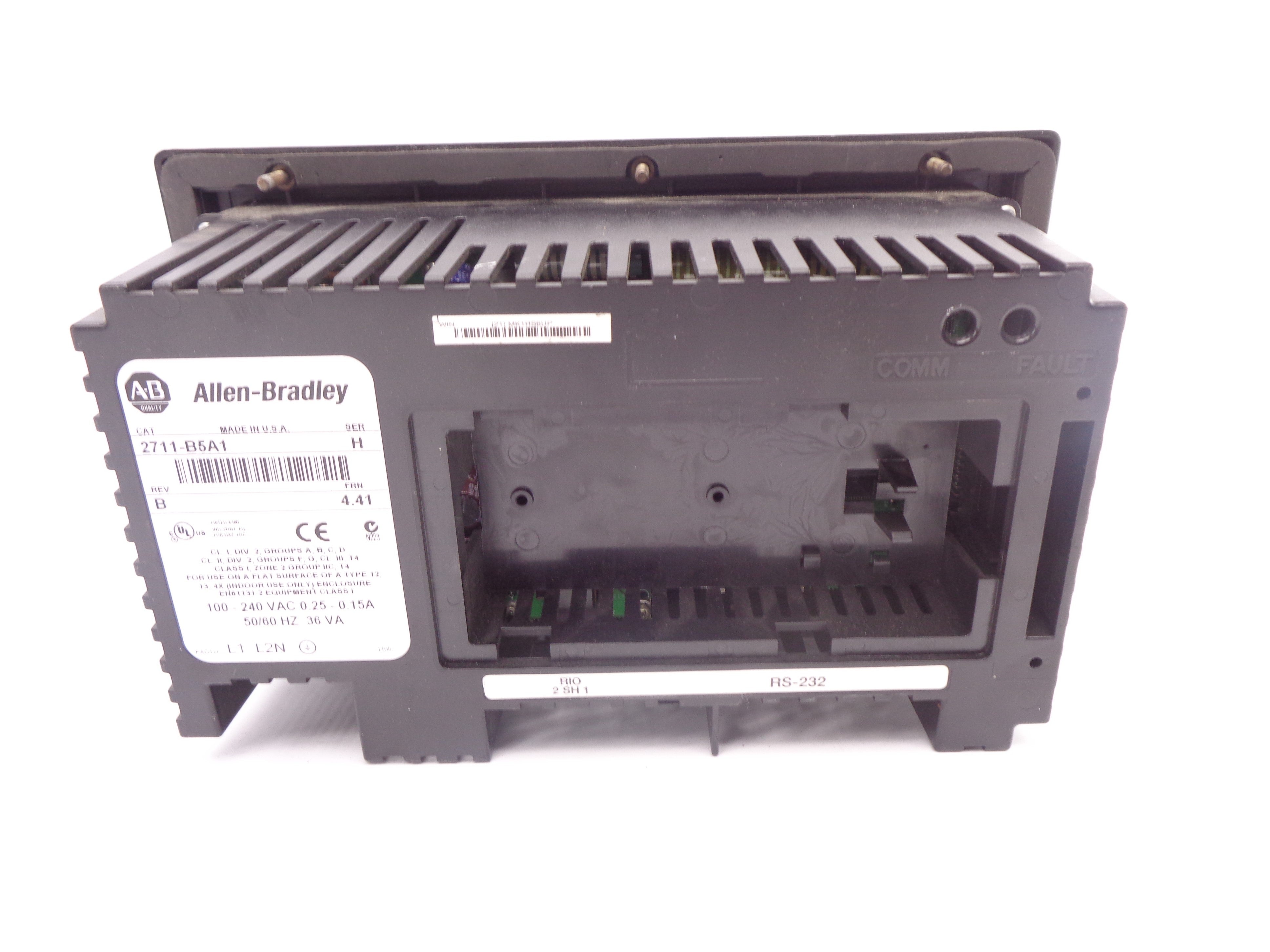 ALLEN BRADLEY 2711-B5A1 SER. H UNMP