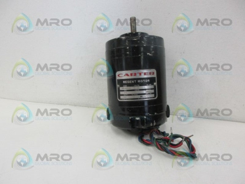 CARTER MUB1003DB REGENT MOTOR *USED*