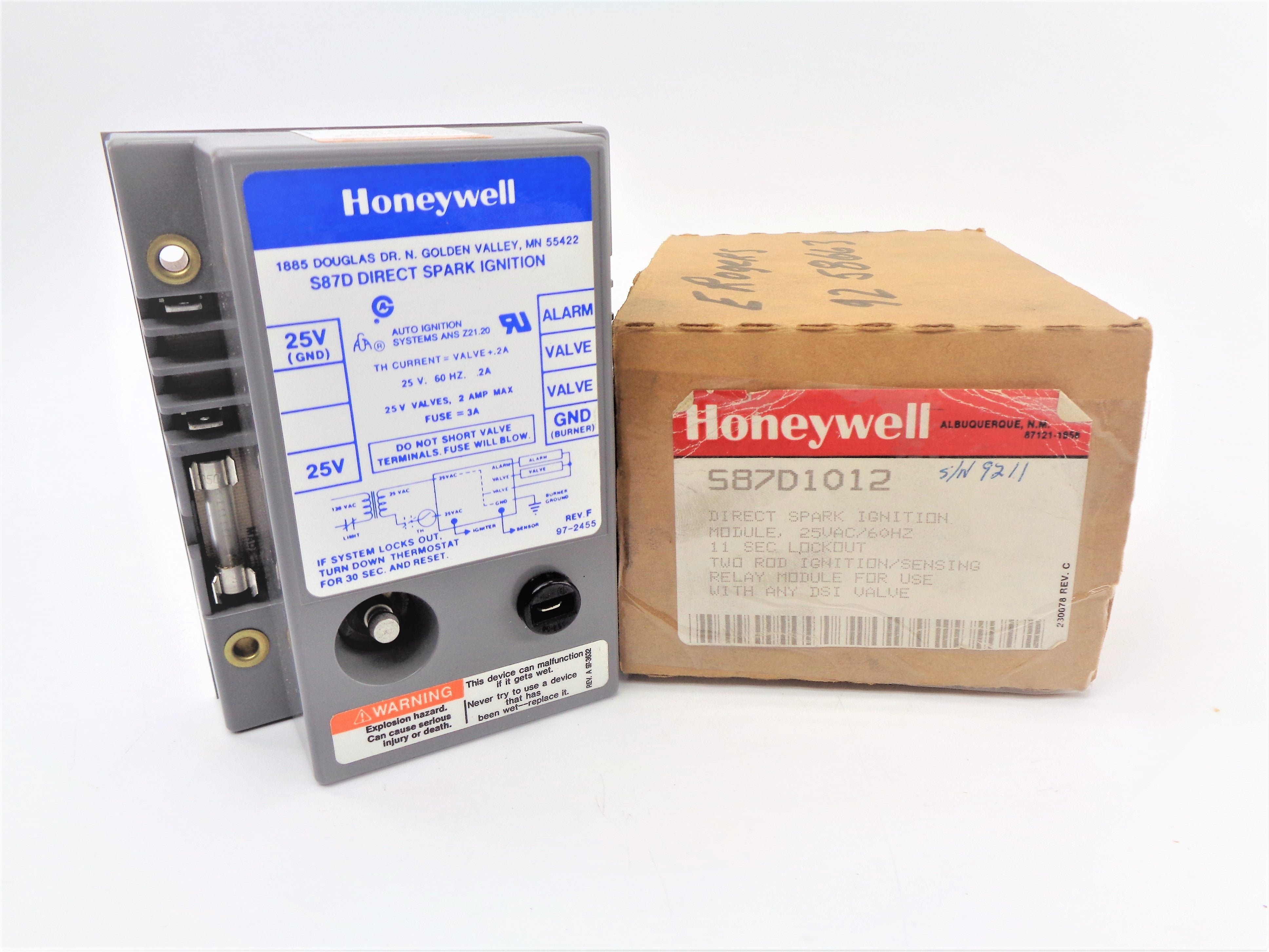 HONEYWELL S87D1012 NSMP