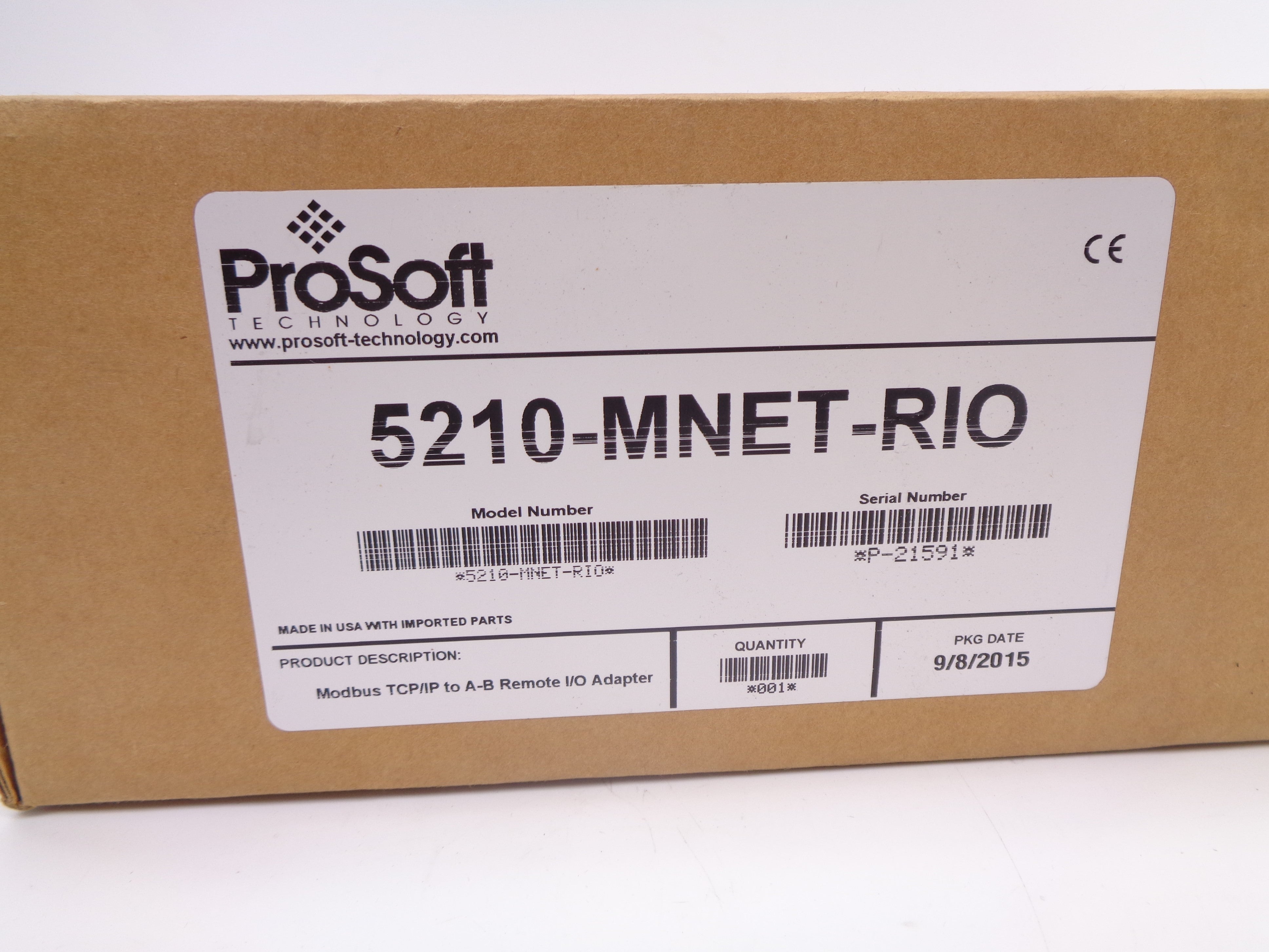 PROSOFT 5210-MNET-RI0 NSFS