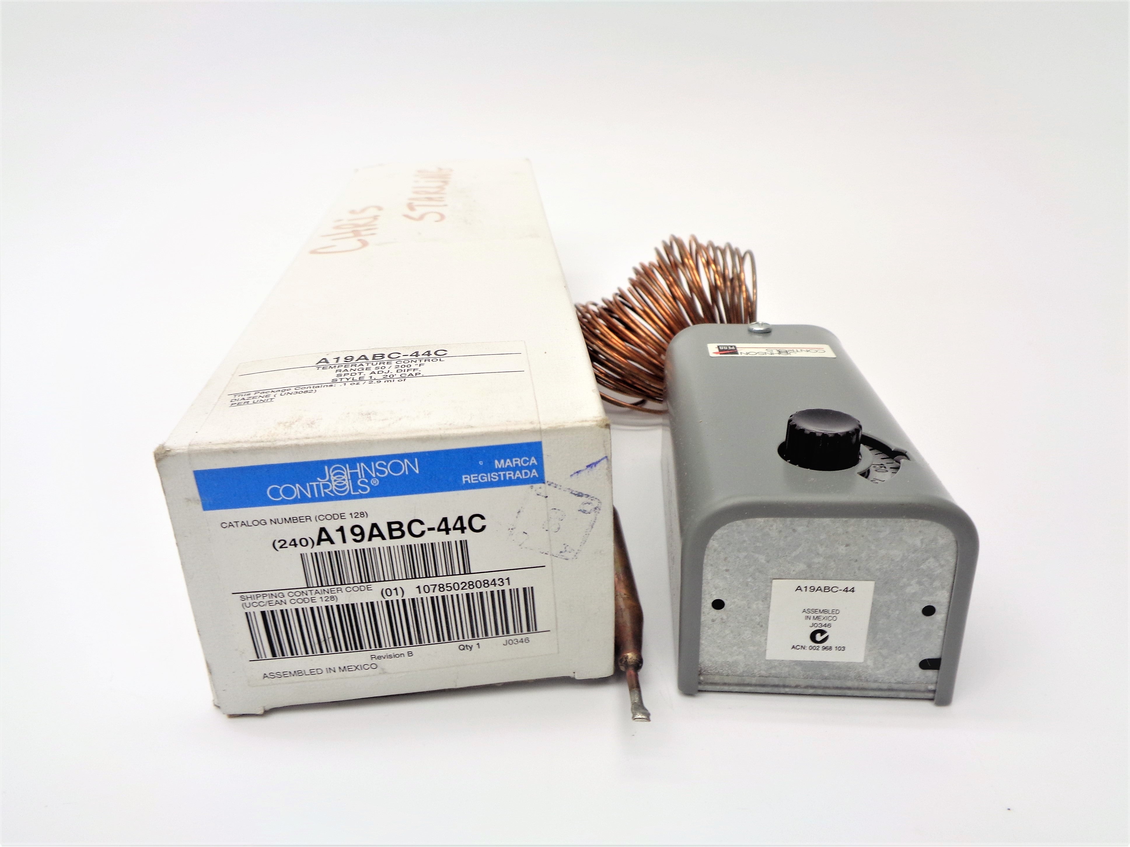JOHNSON CONTROLS A19ABC-44C NSMP