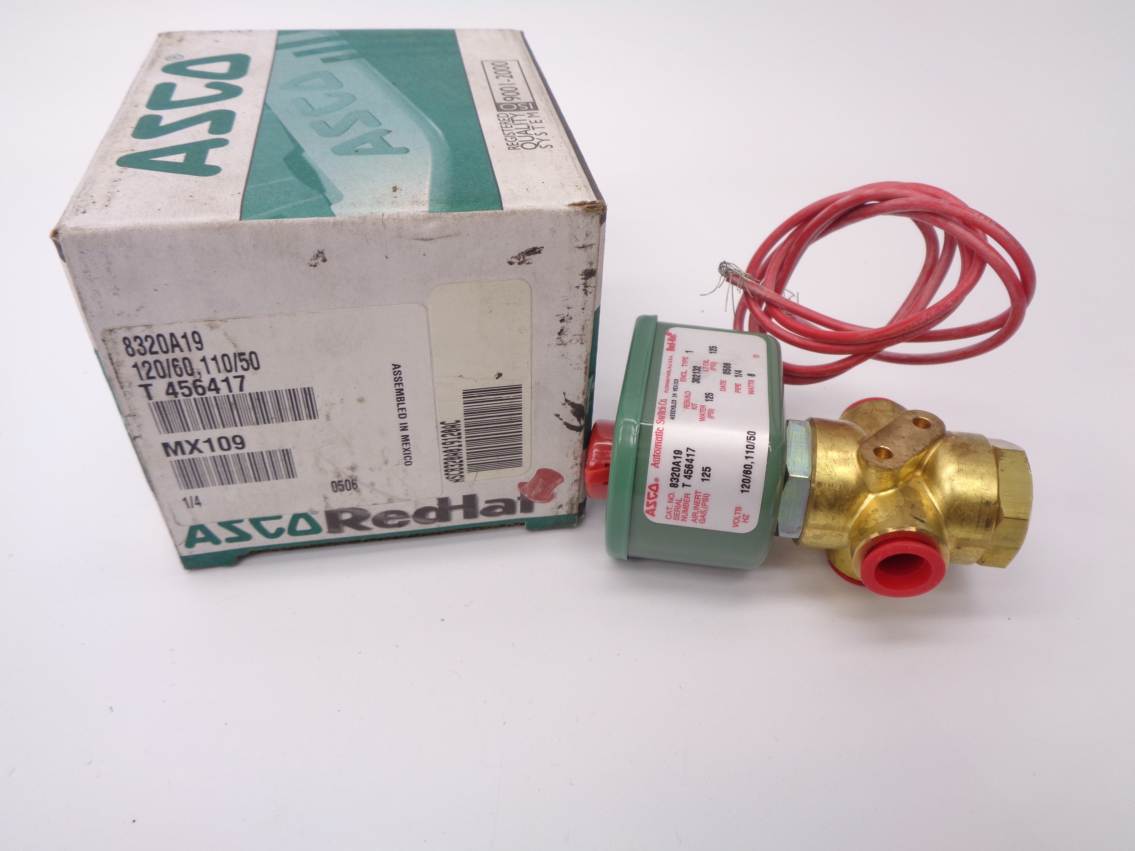 ASCO 8320A19 120/60 110/50 NSMP