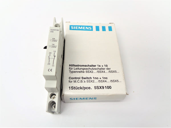 SIEMENS 5SX9100 230V 6A NSMP
