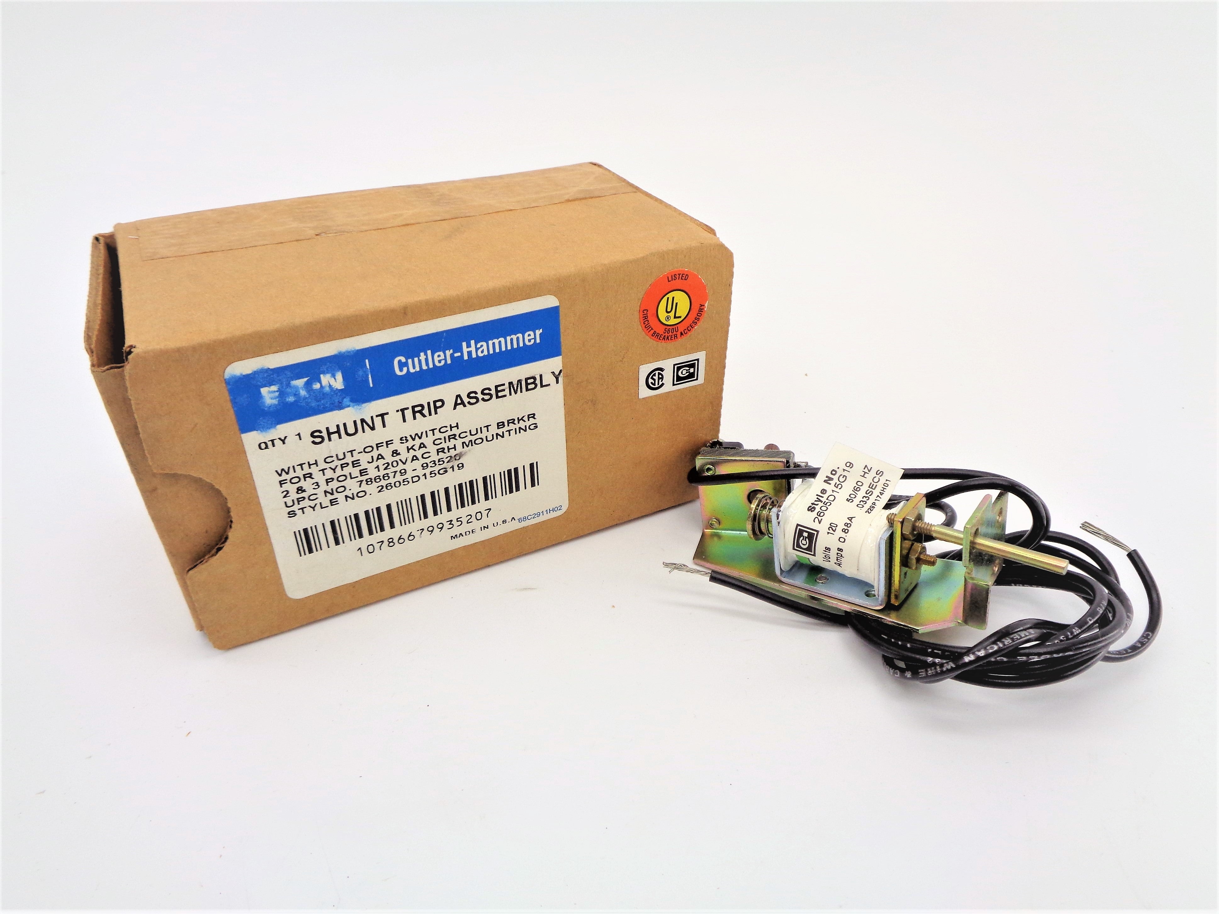 CUTLER HAMMER 2605D15G19 NSMP