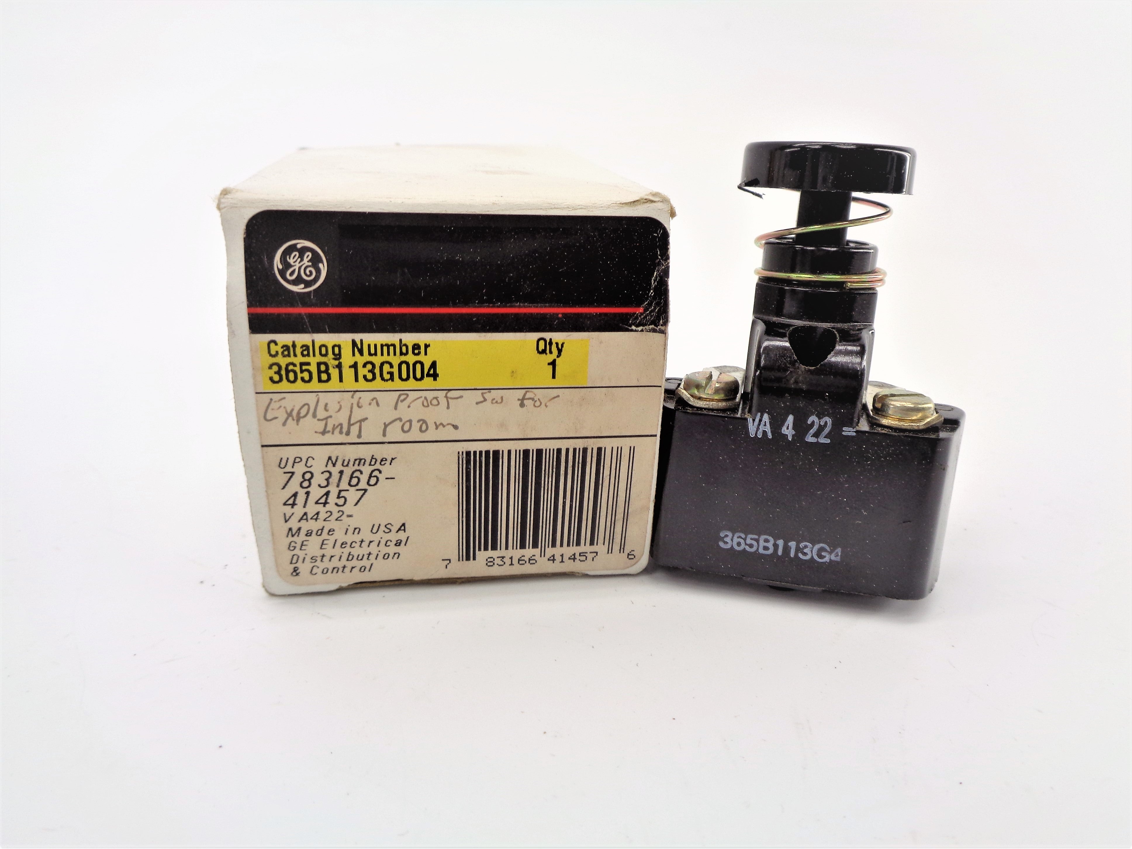 GENERAL ELECTRIC 365B113G004 NSMP