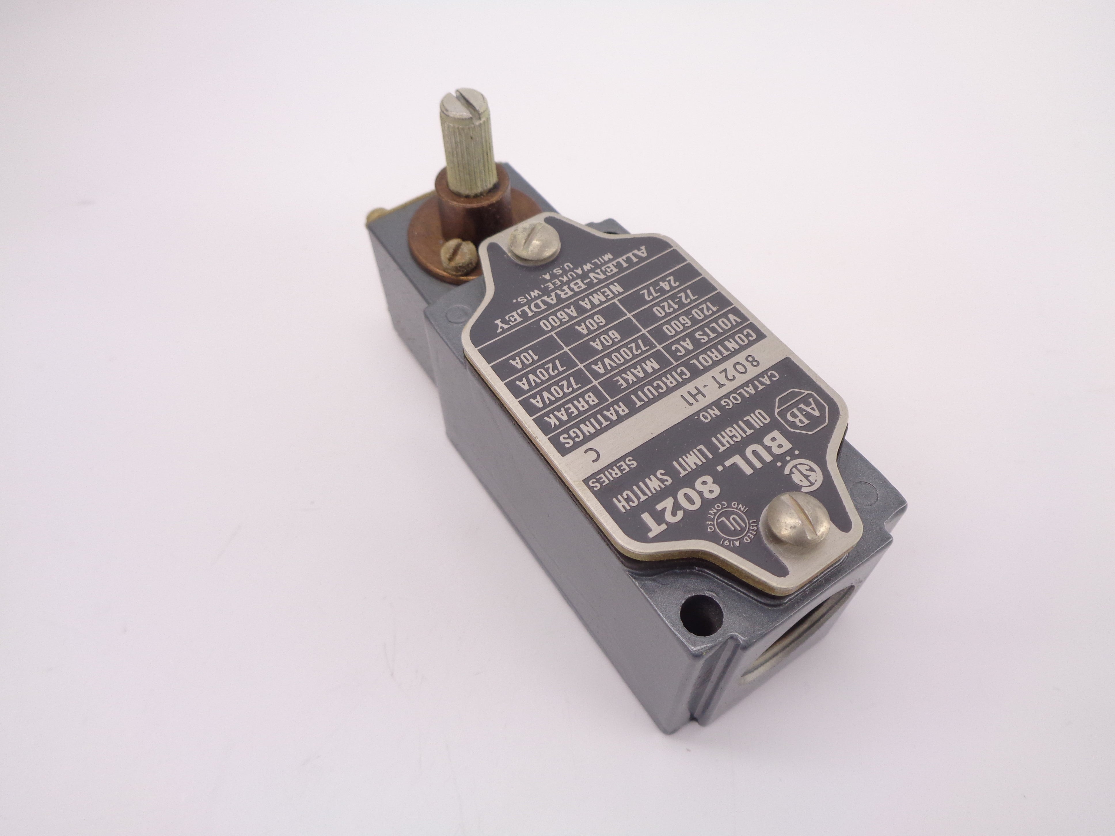 ALLEN BRADLEY 802T-H1 SER. C (BK/YL) NSMP