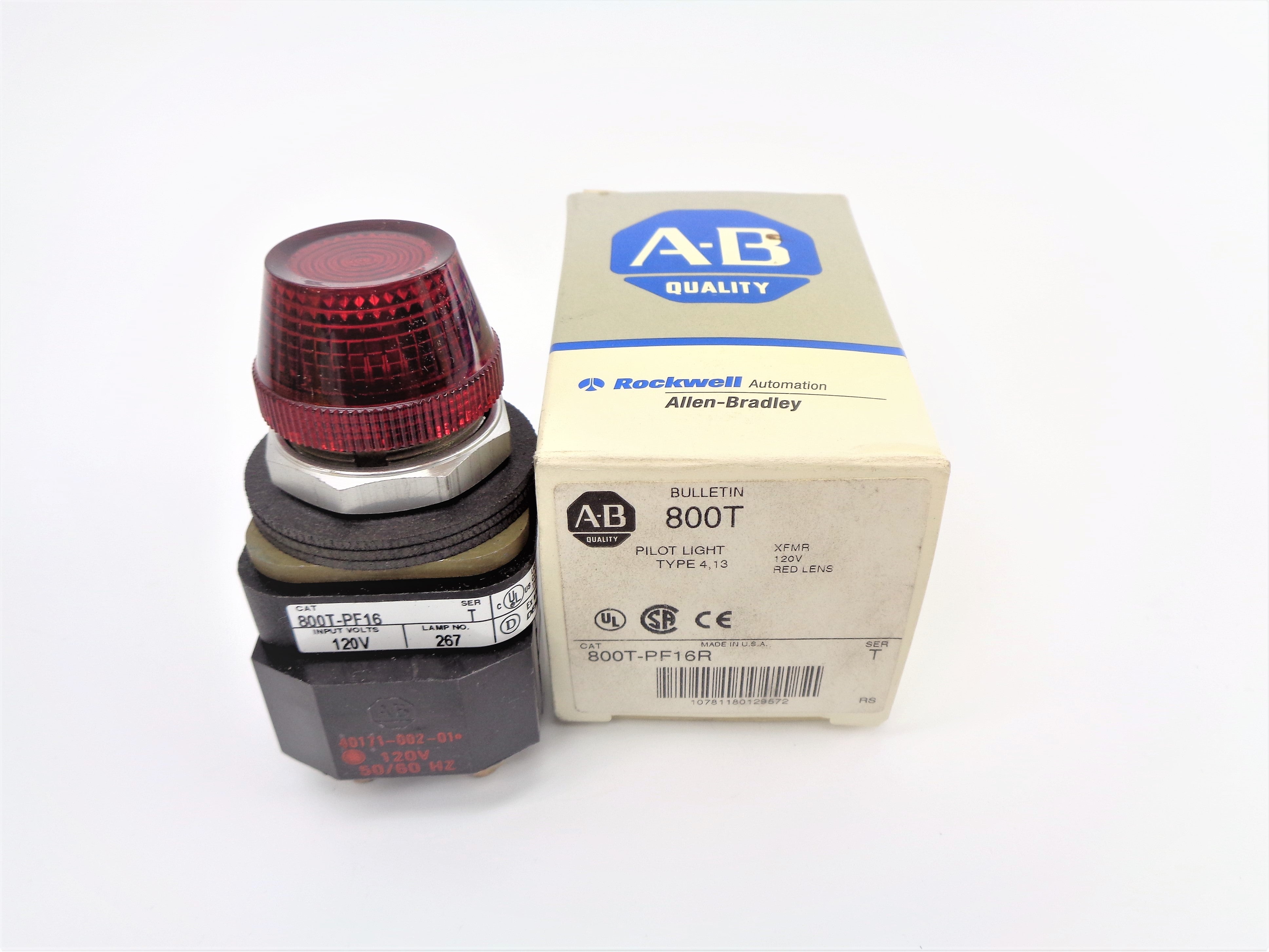 ALLEN BRADLEY 800T-PF16R SER. T (GY/BL) NSMP