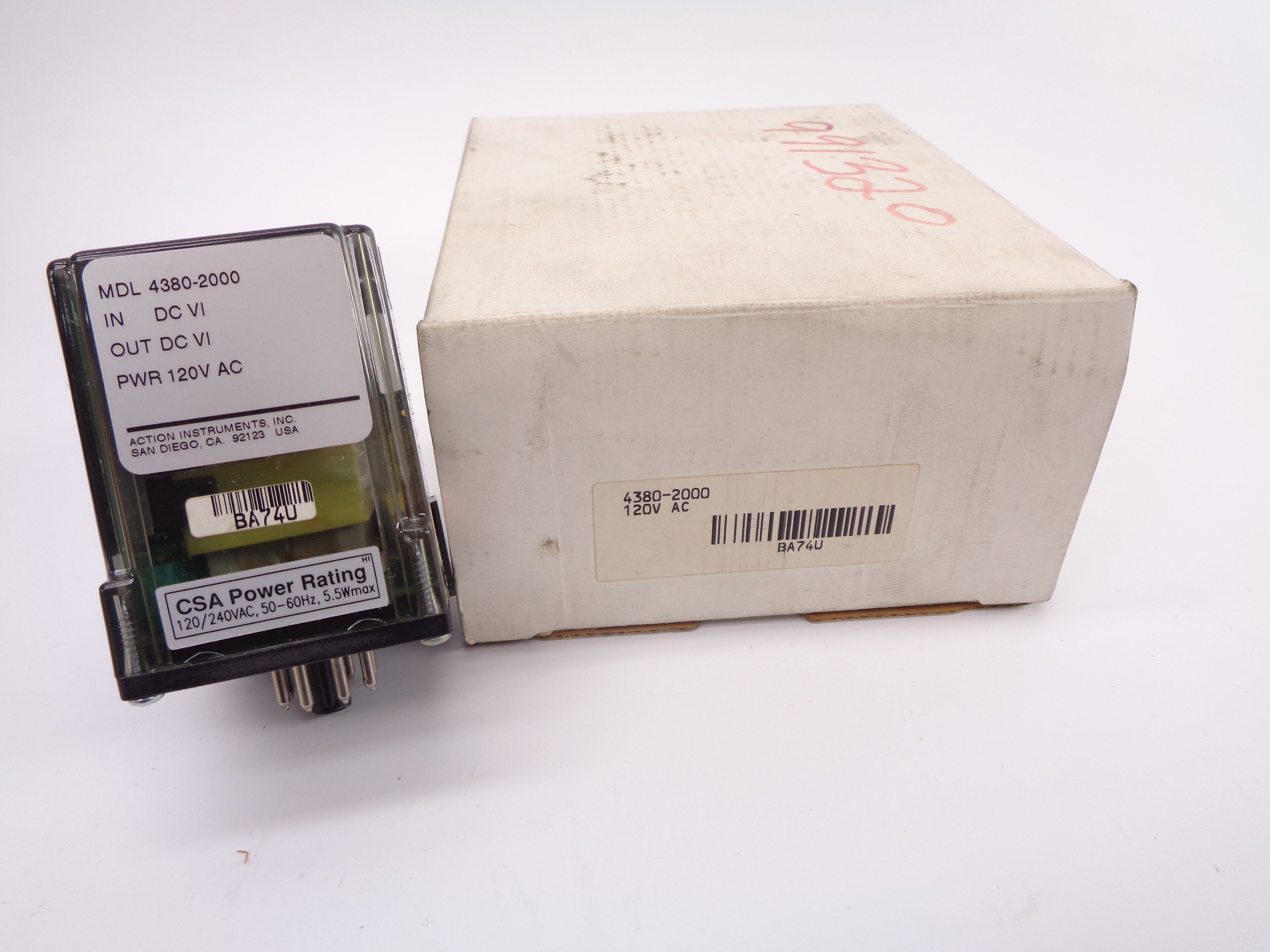 ACTION PAK 4380-2000 120VAC NSMP