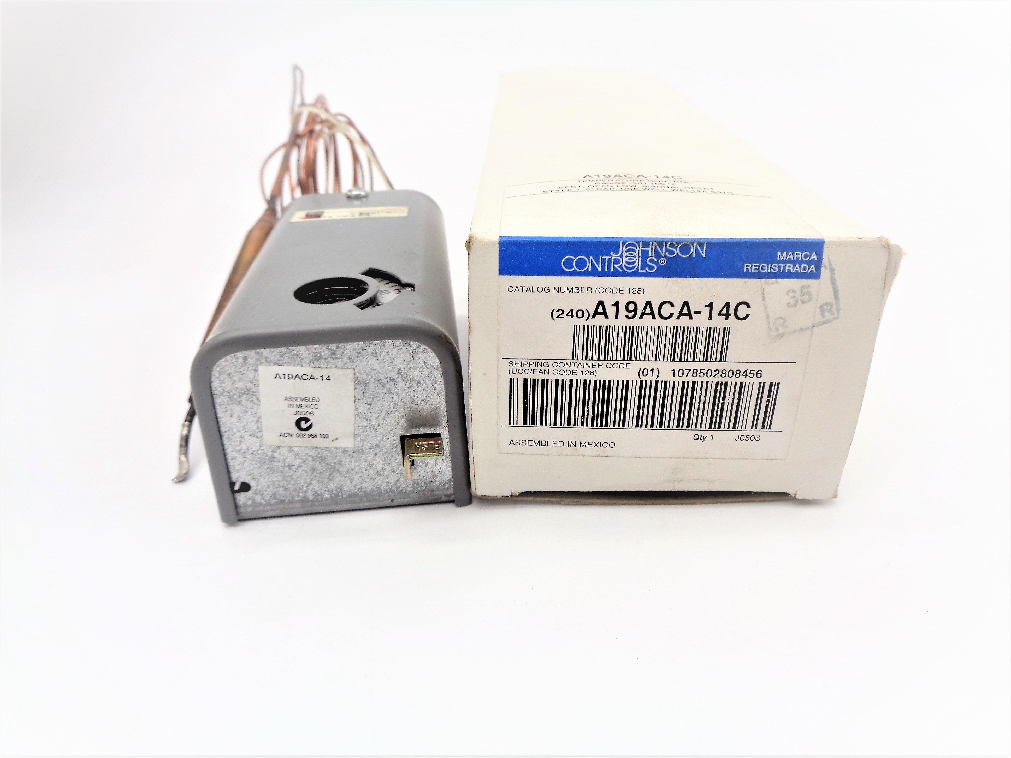 JOHNSON CONTROLS A19ACA-14C NSMP