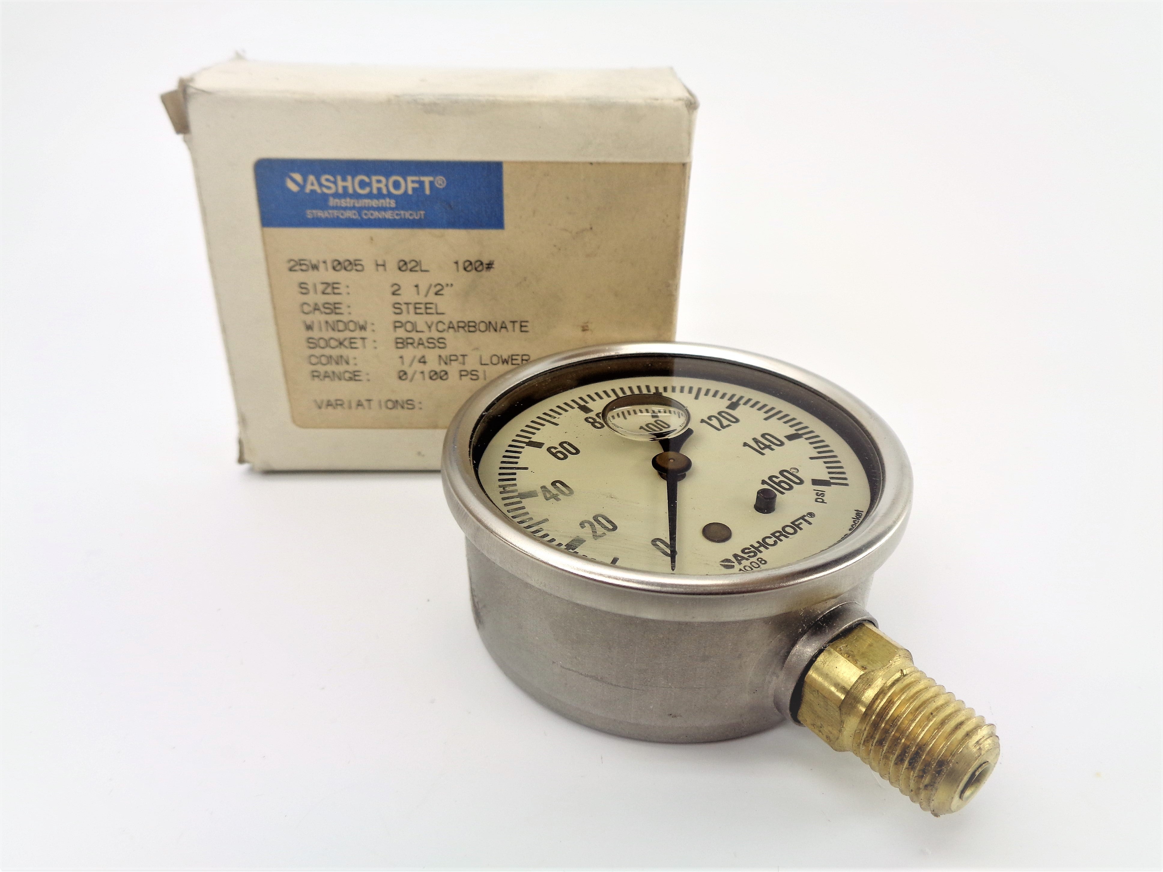 ASHCROFT 25W1005H02L100# NSMP