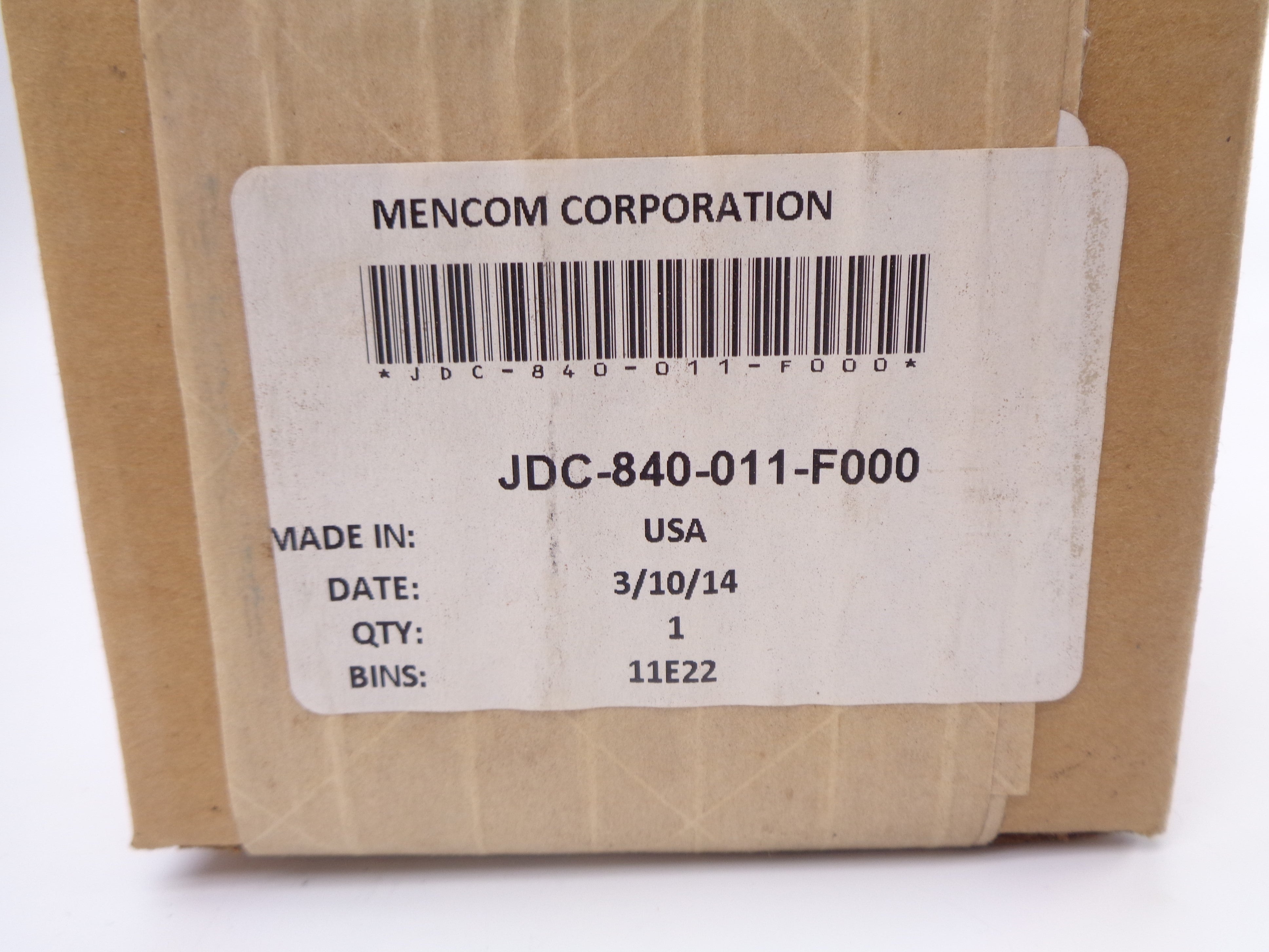 MENCOM JDC-840-011-F000 NSFS