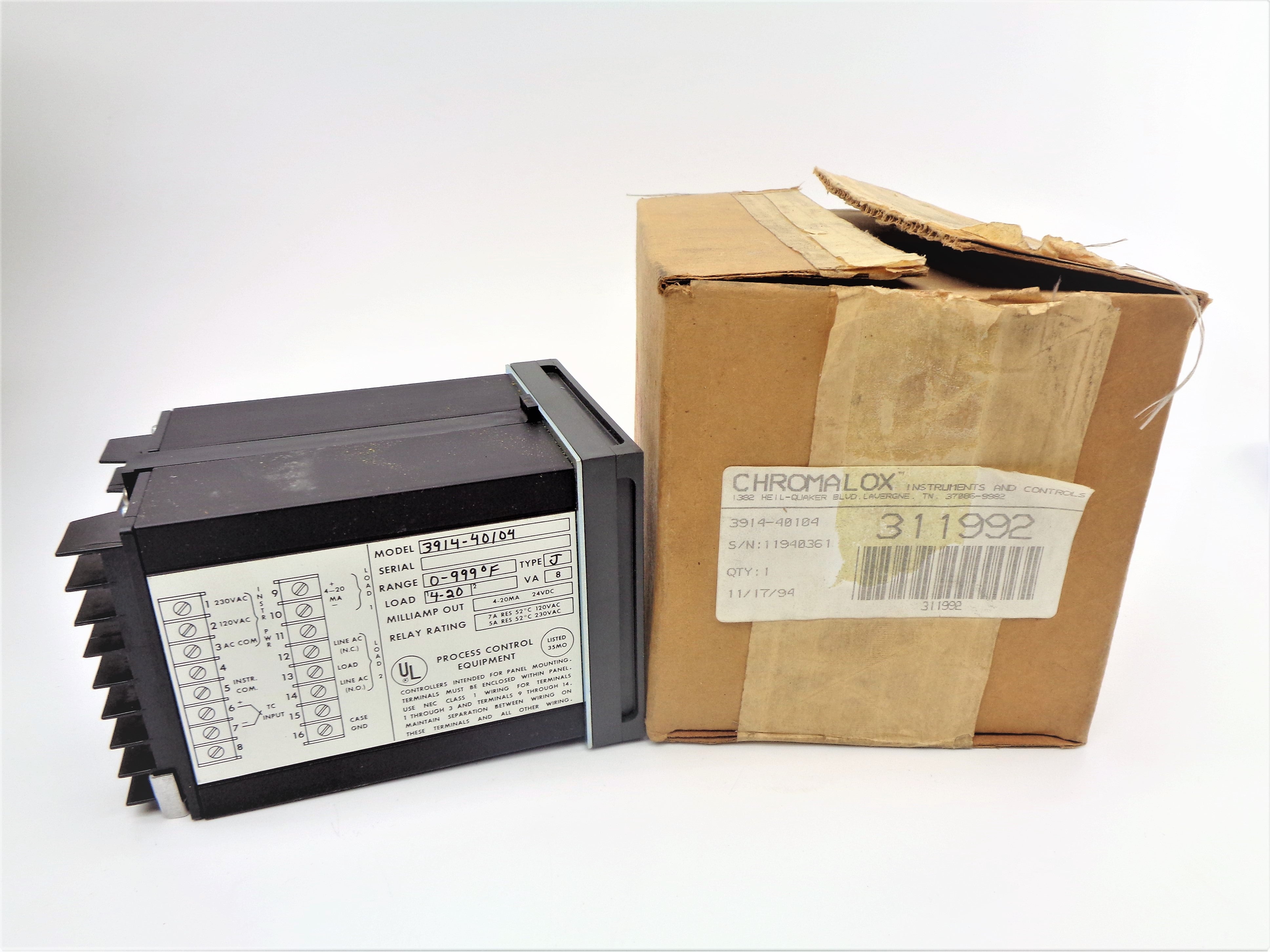 CHROMALOX 3914-40104 NSMP