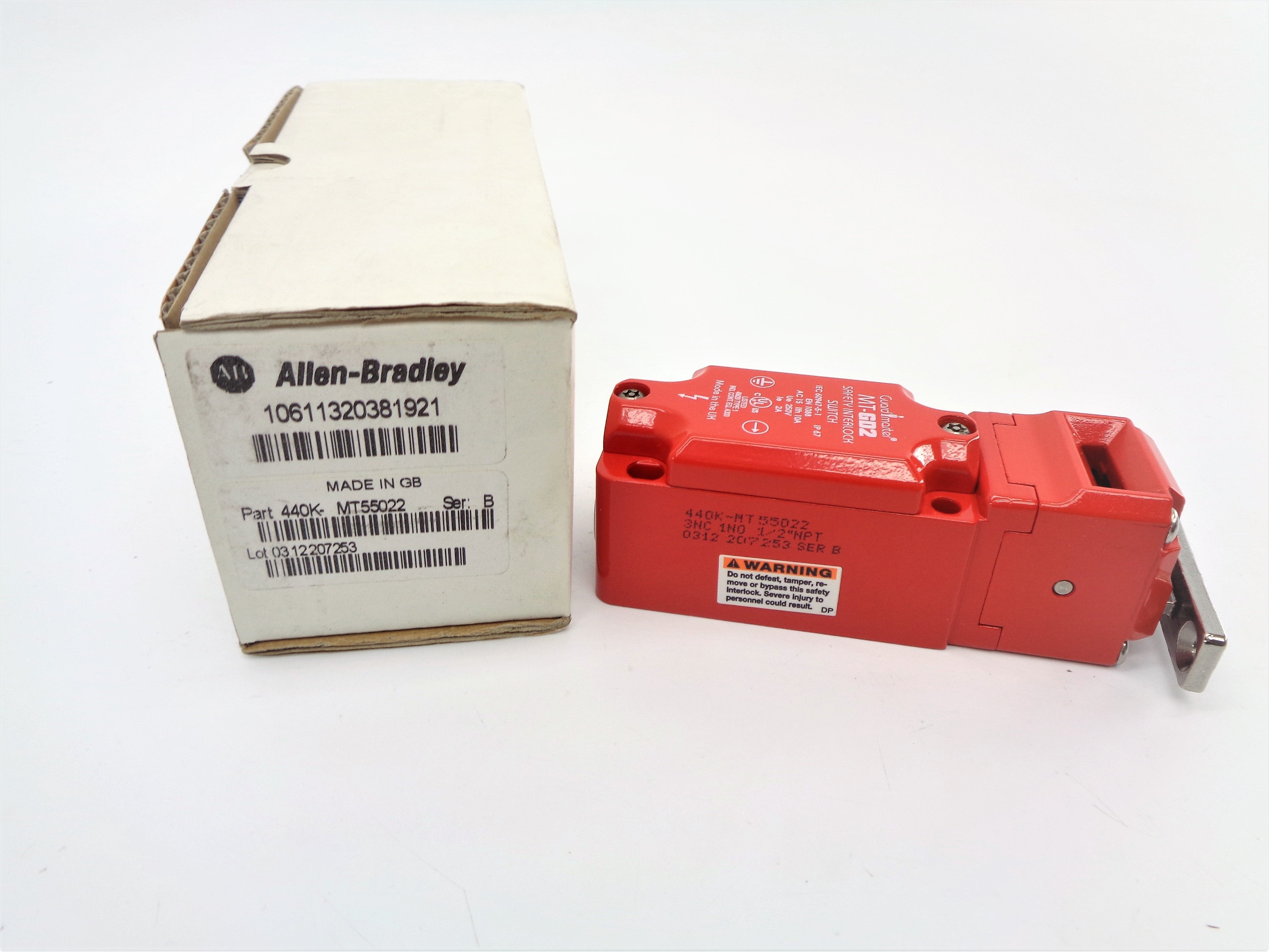 ALLEN BRADLEY 440K-MT55022 SER. B (WH) NSMP