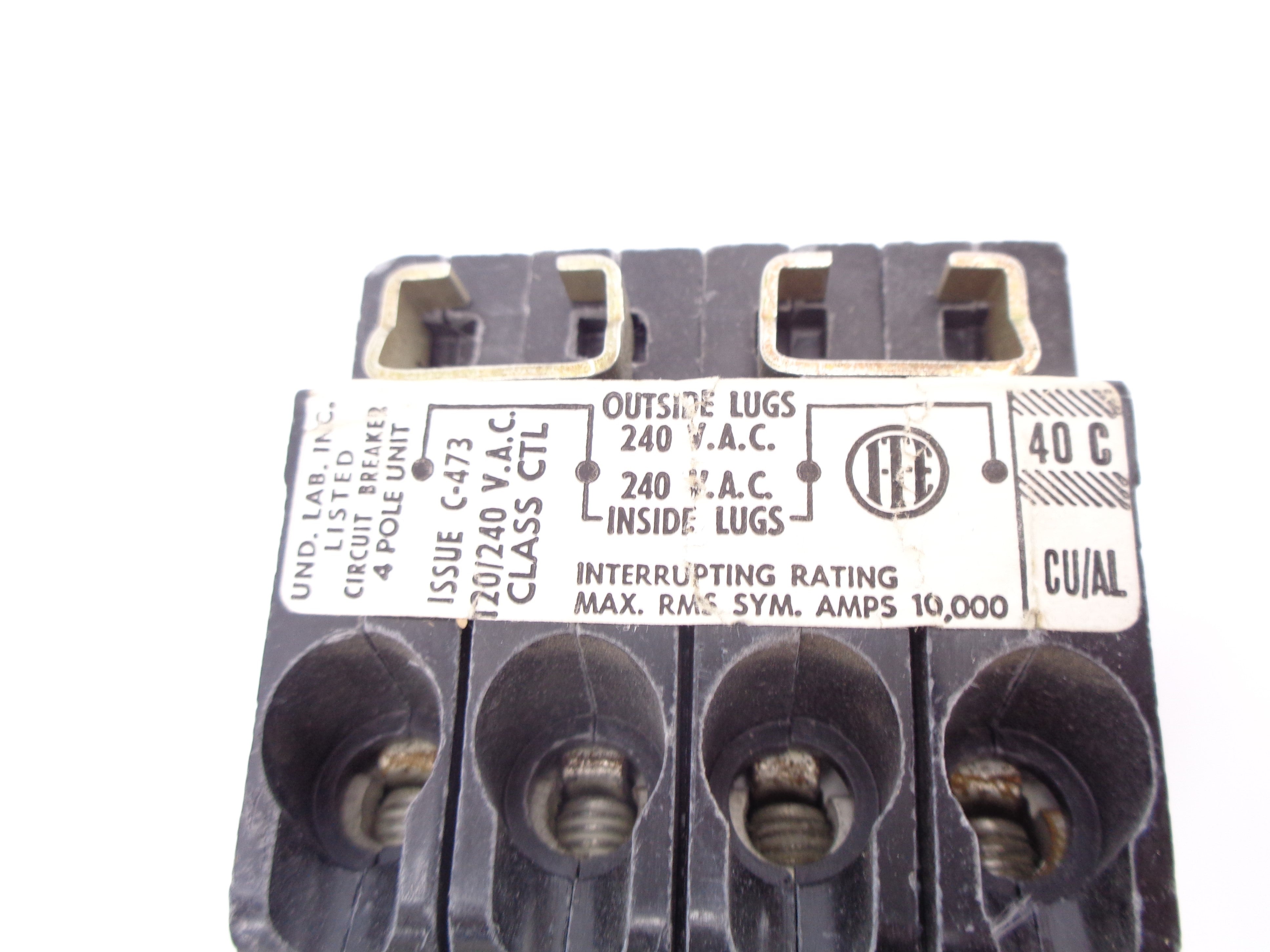 ITE CTL430 30A 120/240V NSNP