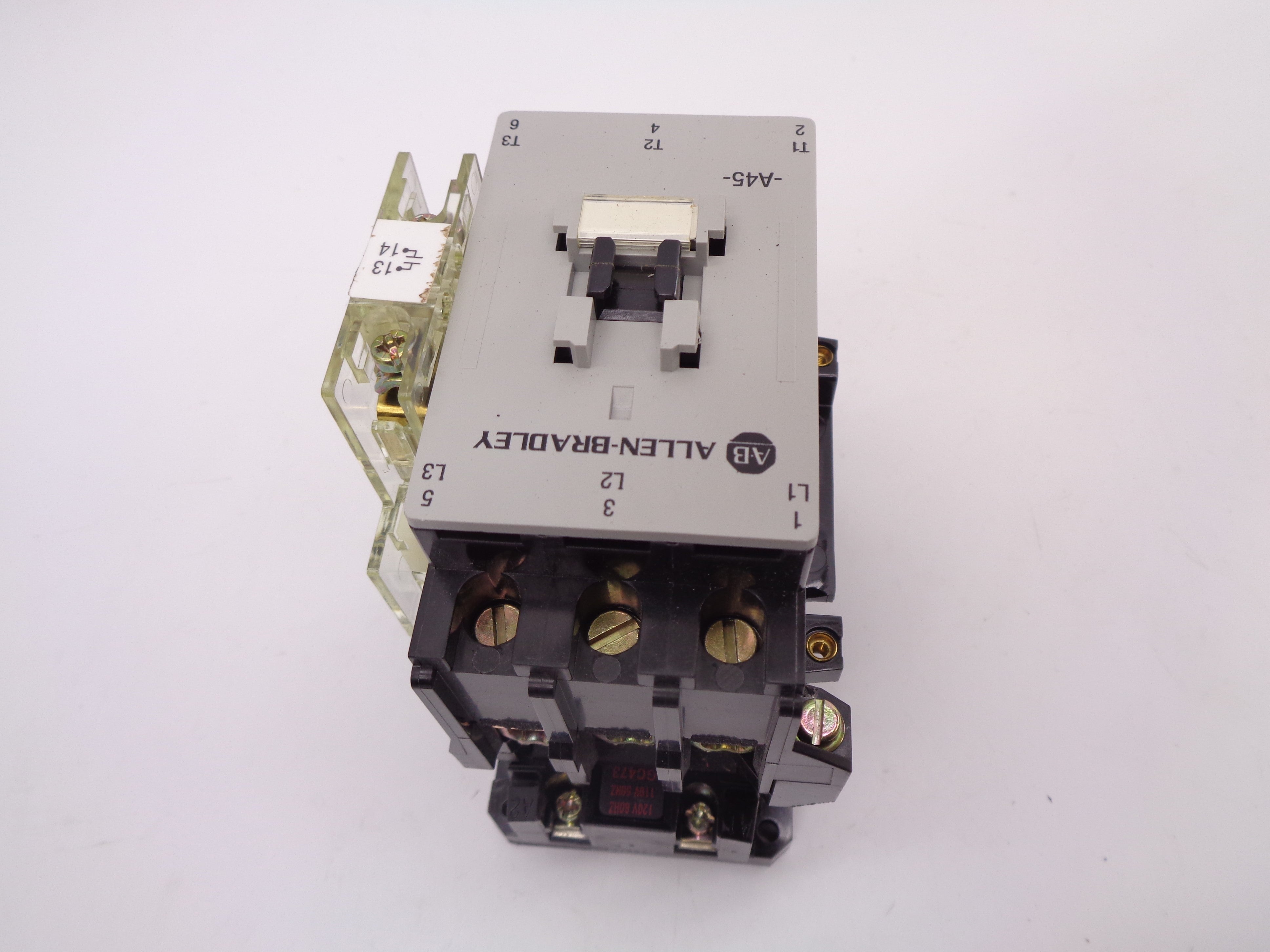 ALLEN BRADLEY 100-A45ND3 SER. C 110/120V (BR/WH) NSMP