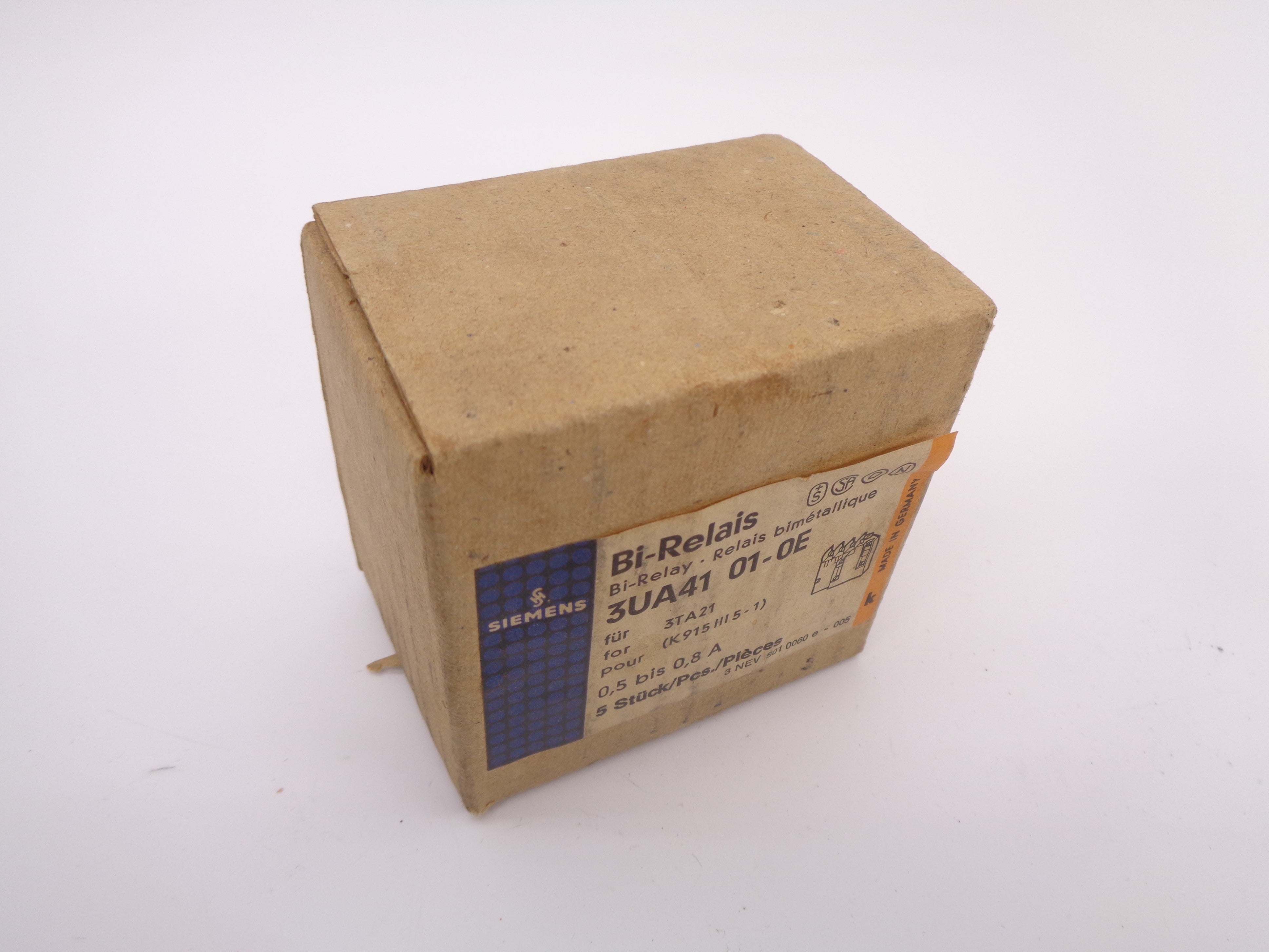 SIEMENS 3UA4101-0E 600VAC NSMP