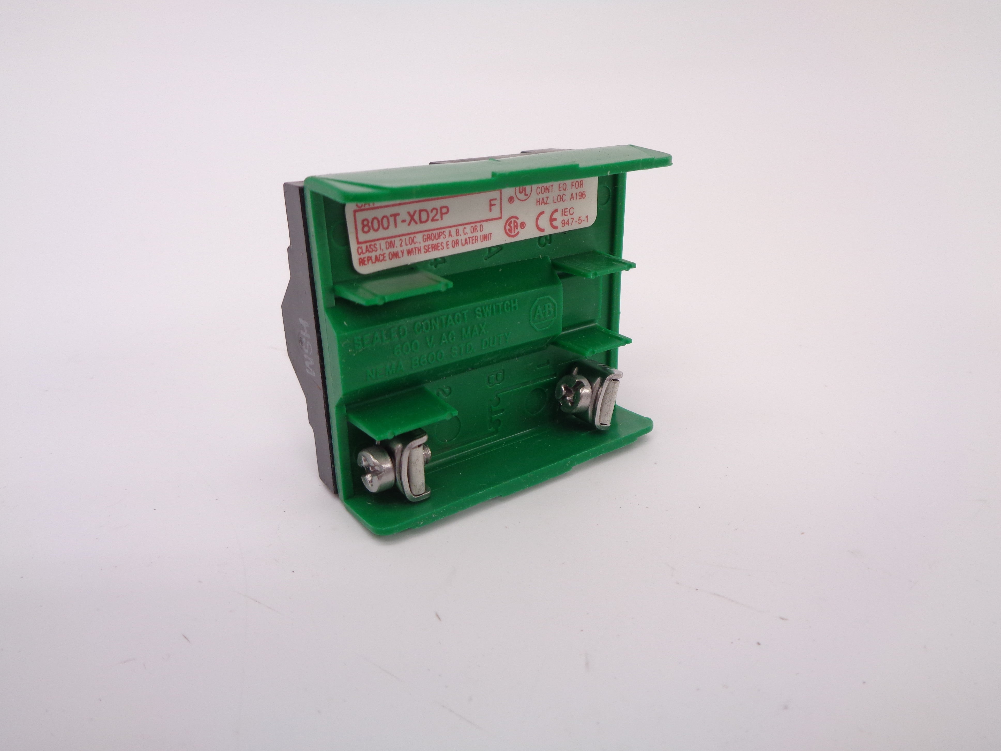 ALLEN BRADLEY 800T-XD2P SER. F (GY/BL) NSMP