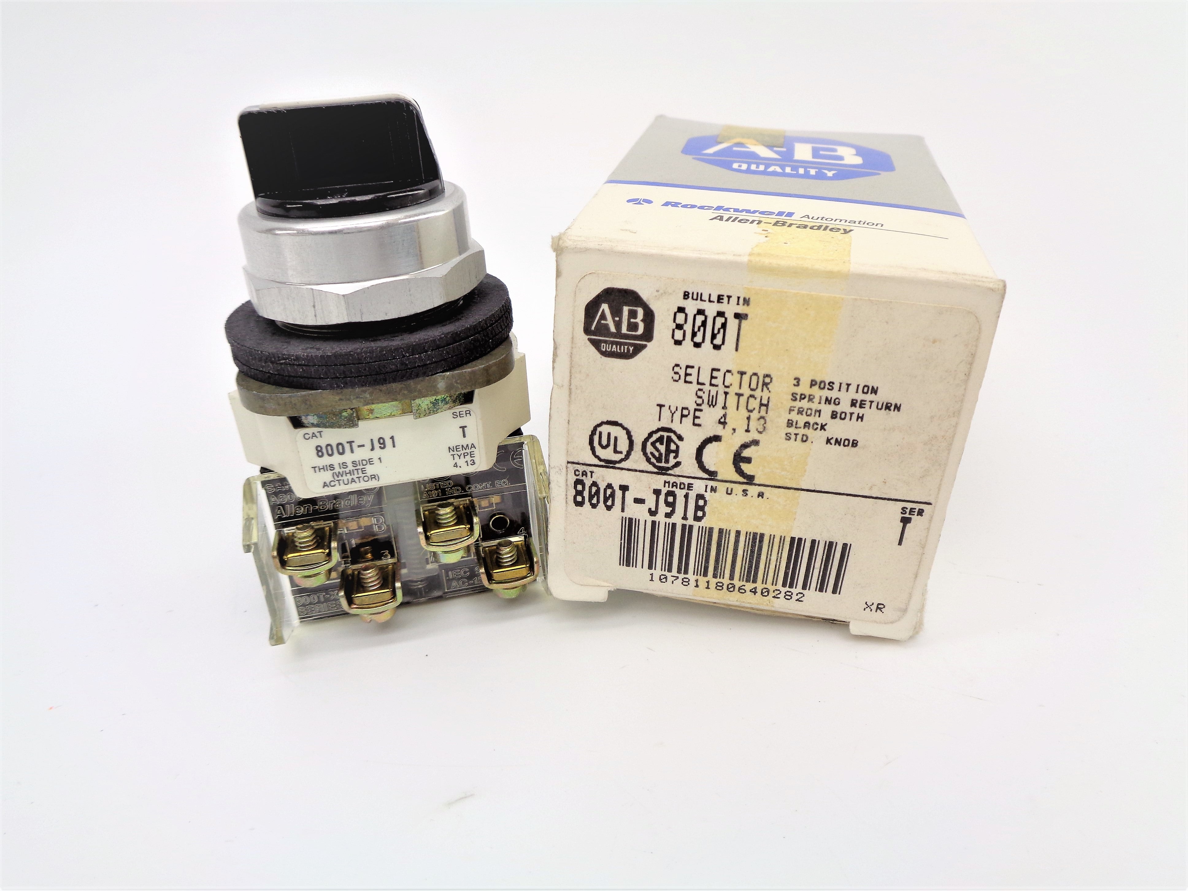 ALLEN BRADLEY 800T-J91B SER.T (GY/BL) NSMP