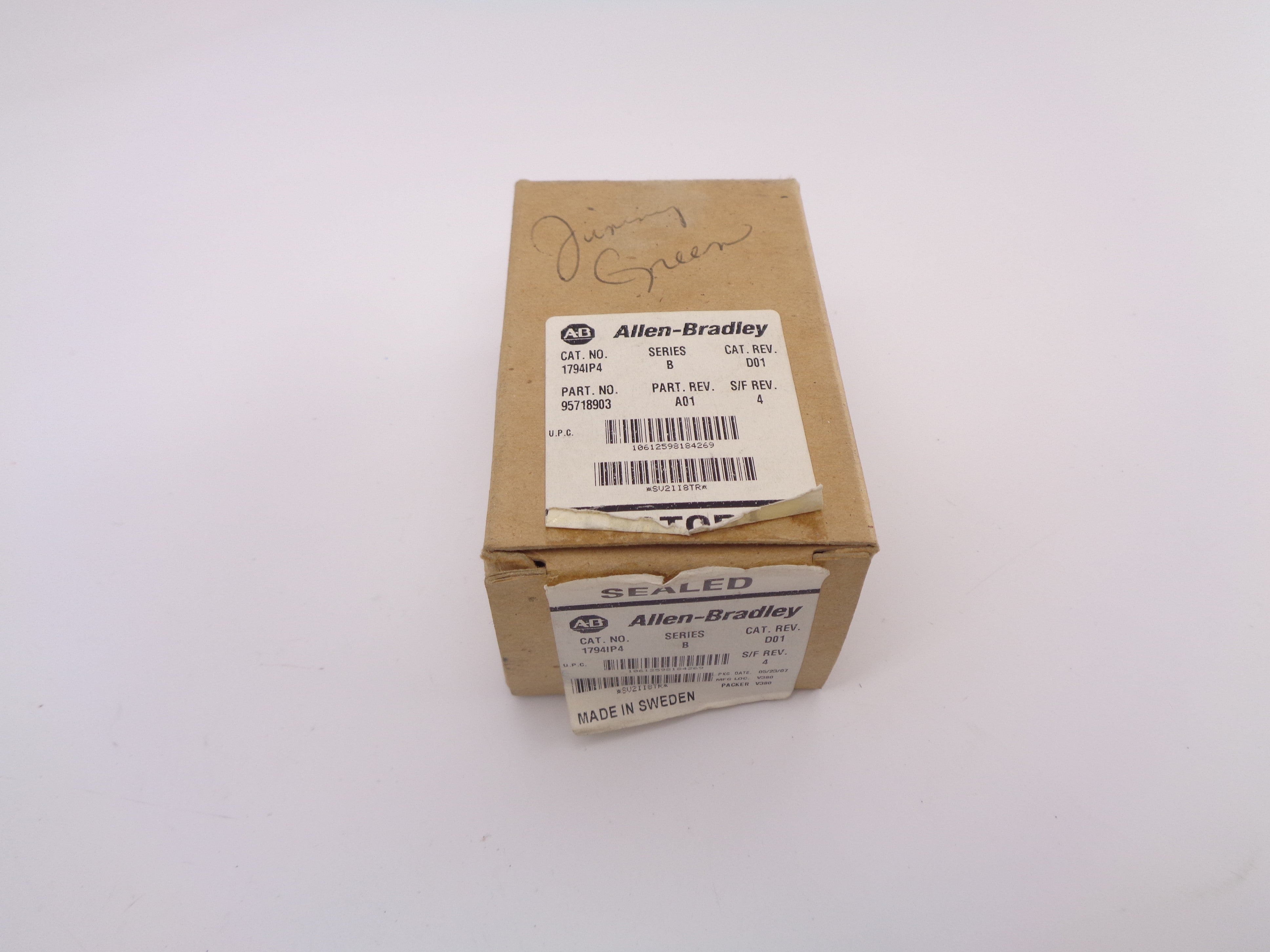 ALLEN BRADLEY 1794IP4 SER. B NSMP
