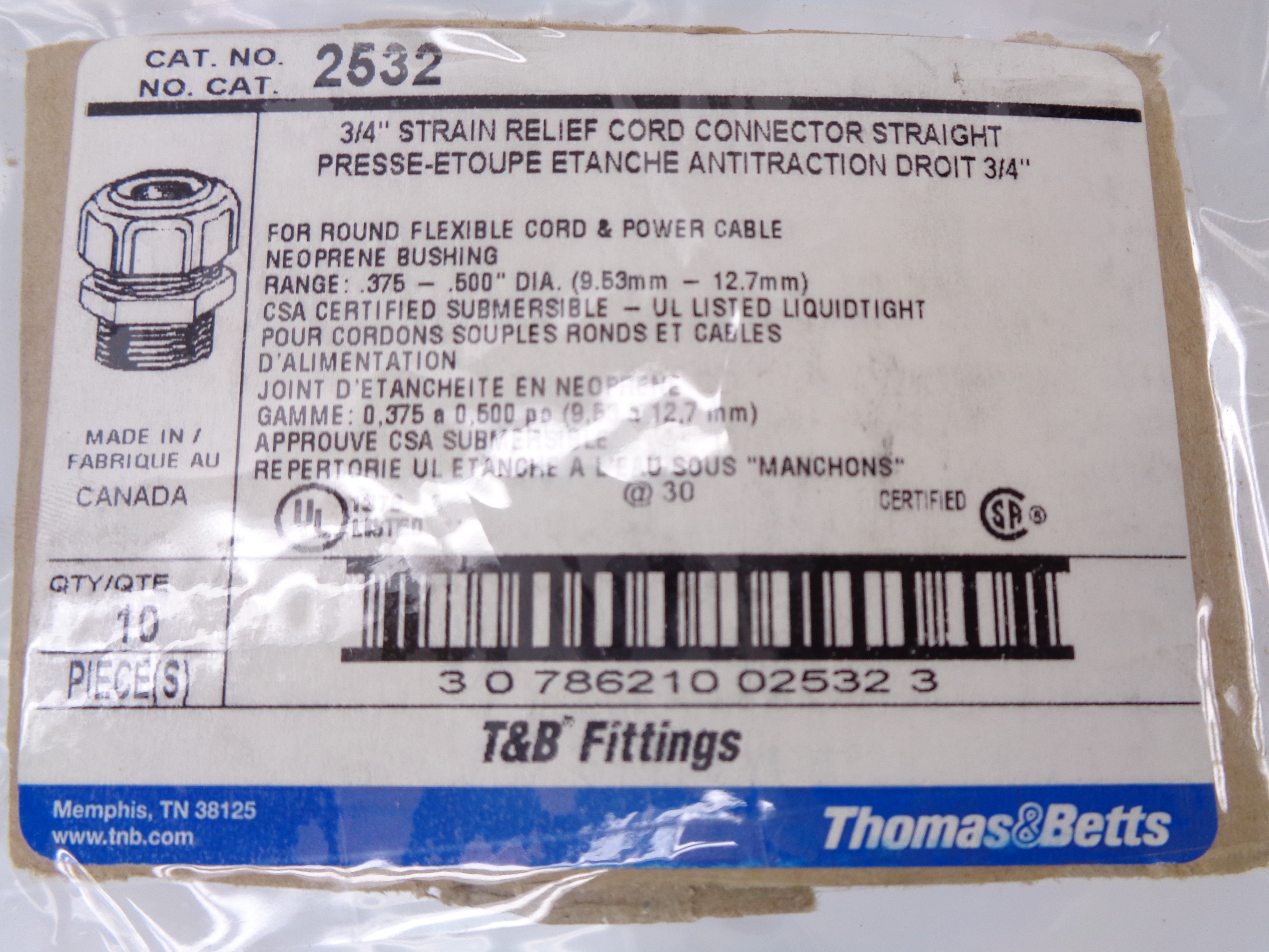 THOMAS & BETS 2532 NSNP