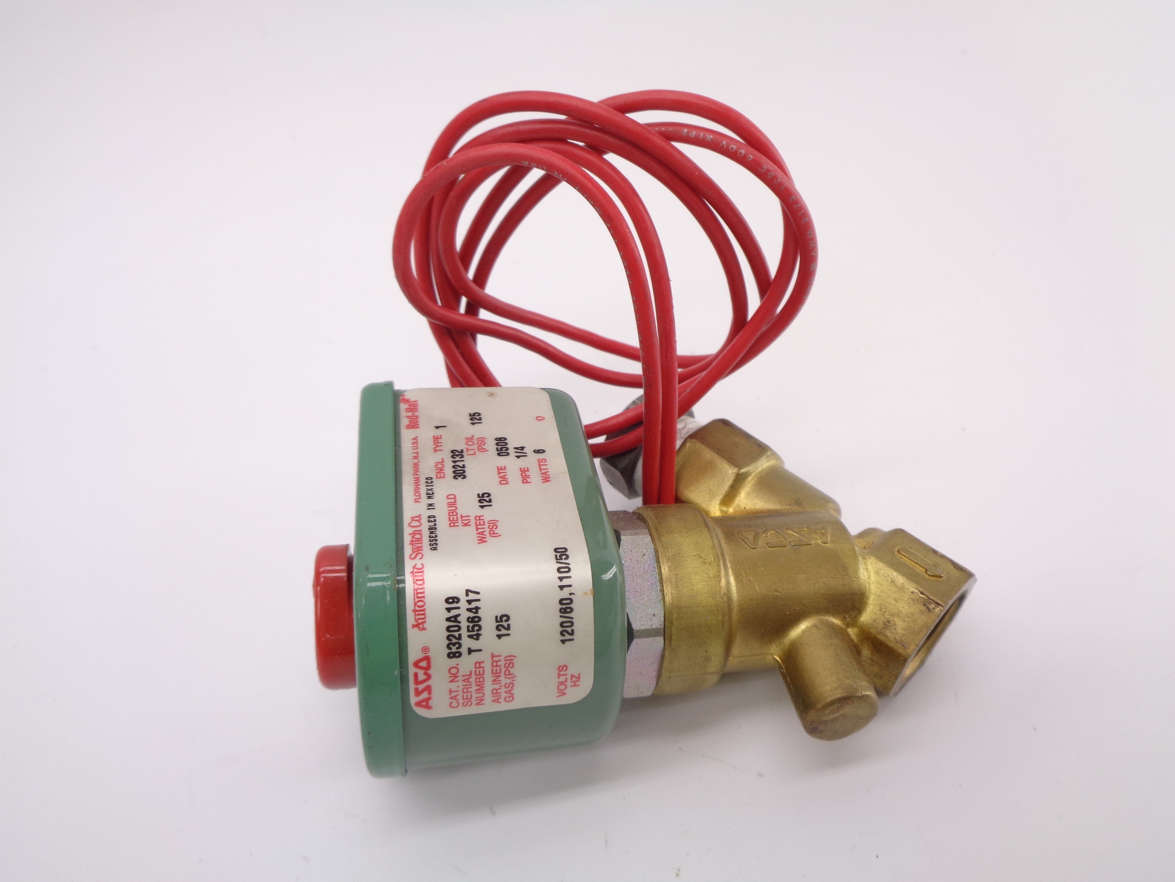 ASCO 8320A19 120/60 110/50 NSNP