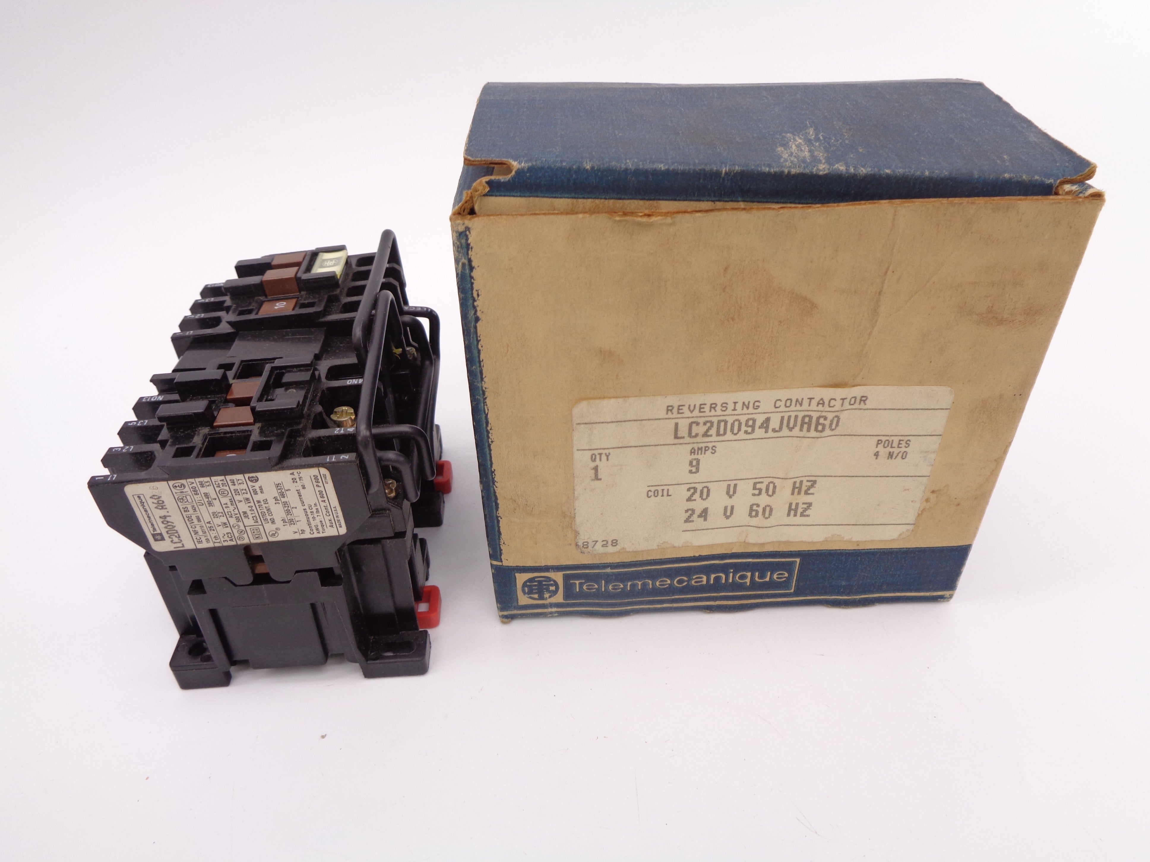 TELEMECANIQUE LC2D094JVA60 20/24V NSMP