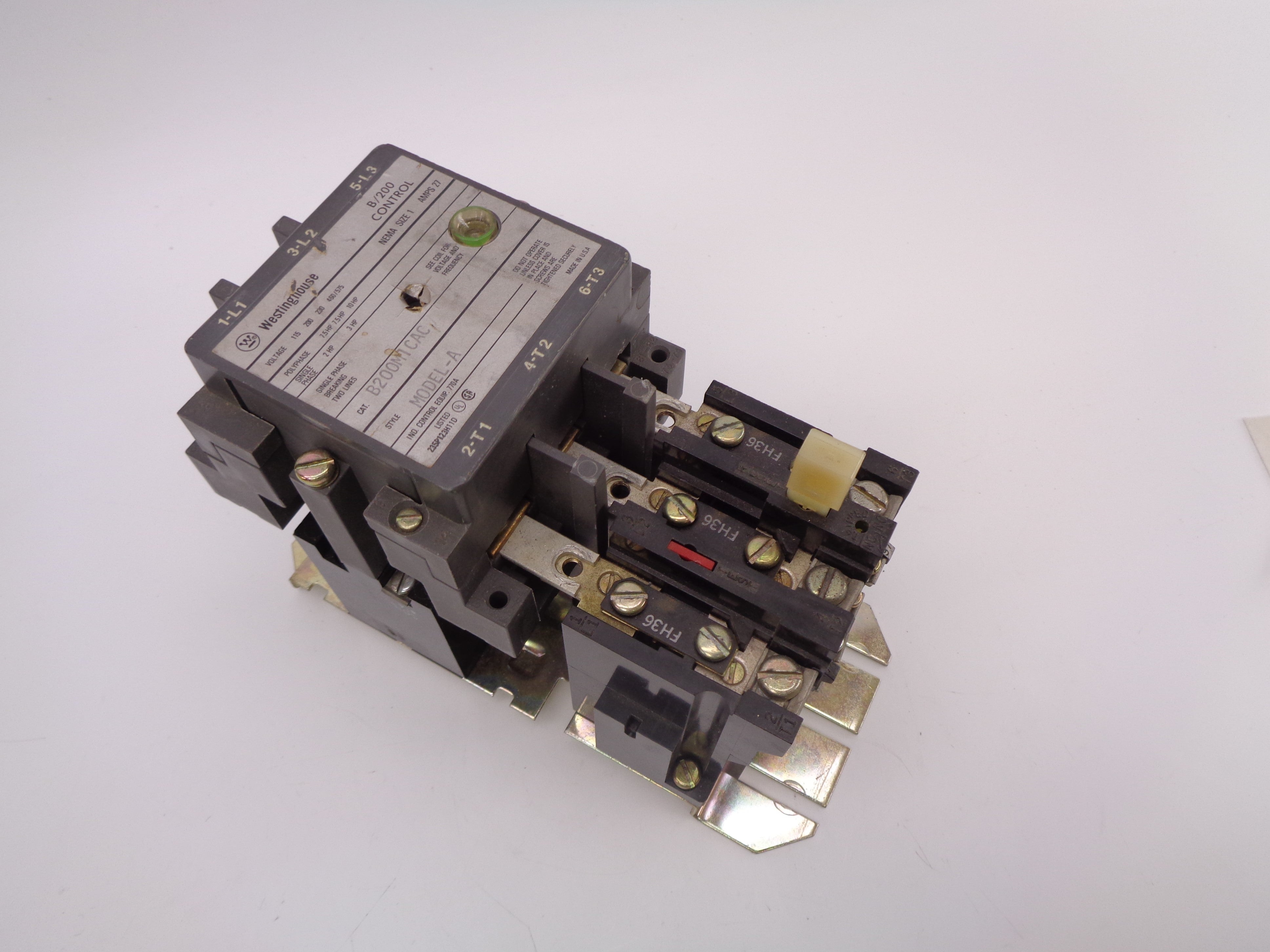 WESTINGHOUSE B200M1CAC UNMP