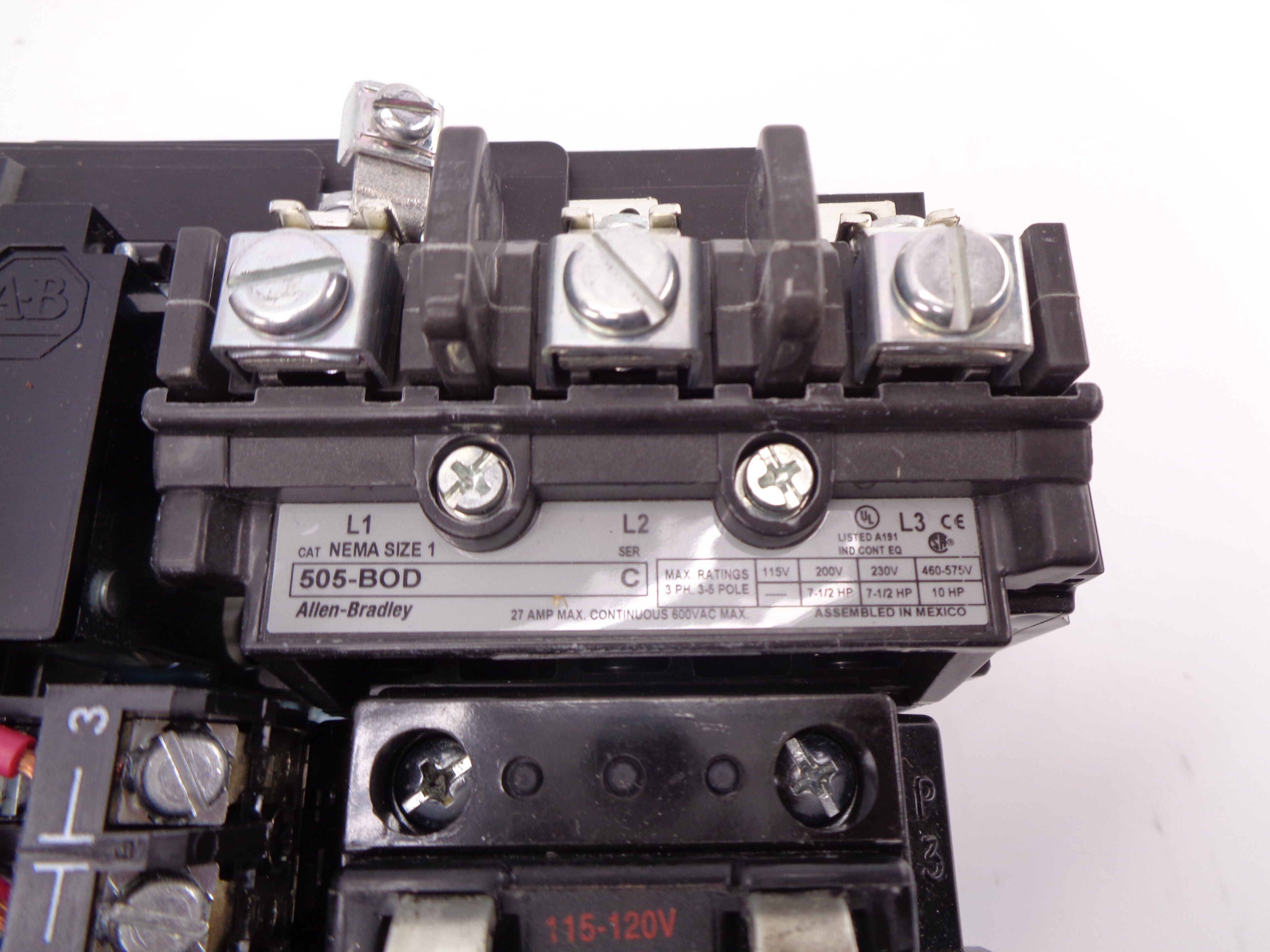 INDUSTRIAL SPARE PART 505-B0P SER. C NSNP
