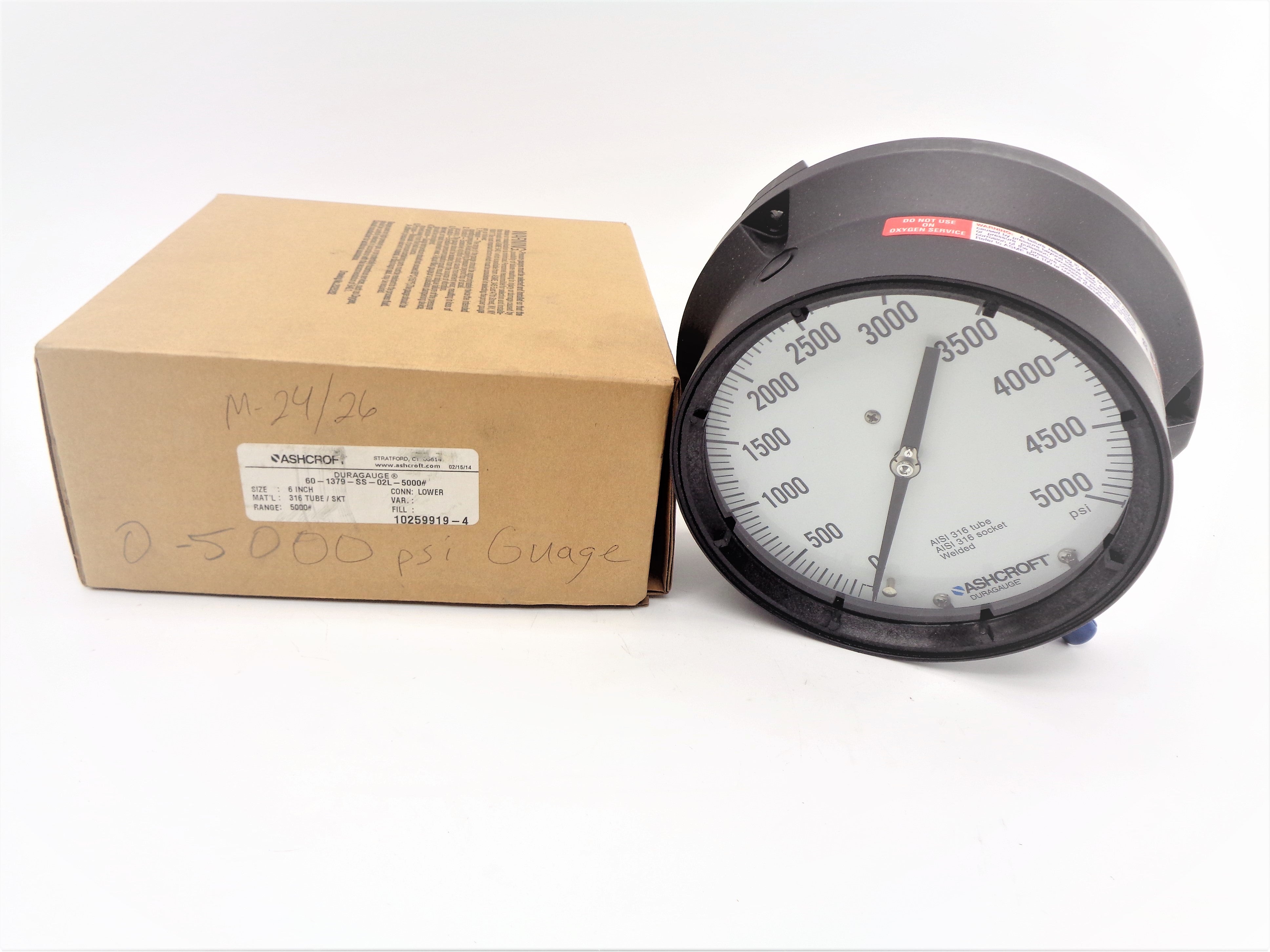 ASHCROFT 60-1379-SS-02L-5000#  NSMP