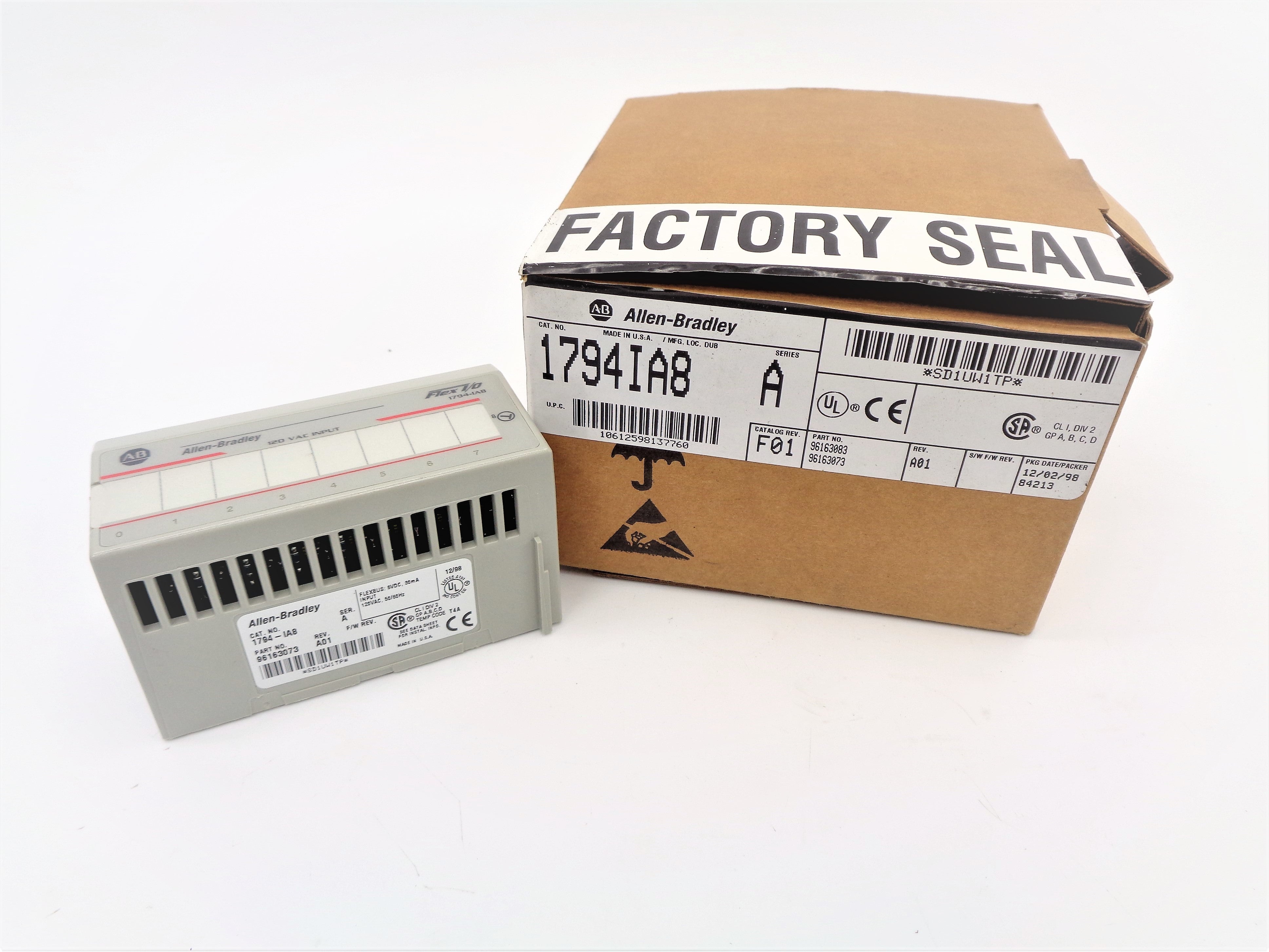 ALLEN BRADLEY 1794IA8 SER. A NSMP