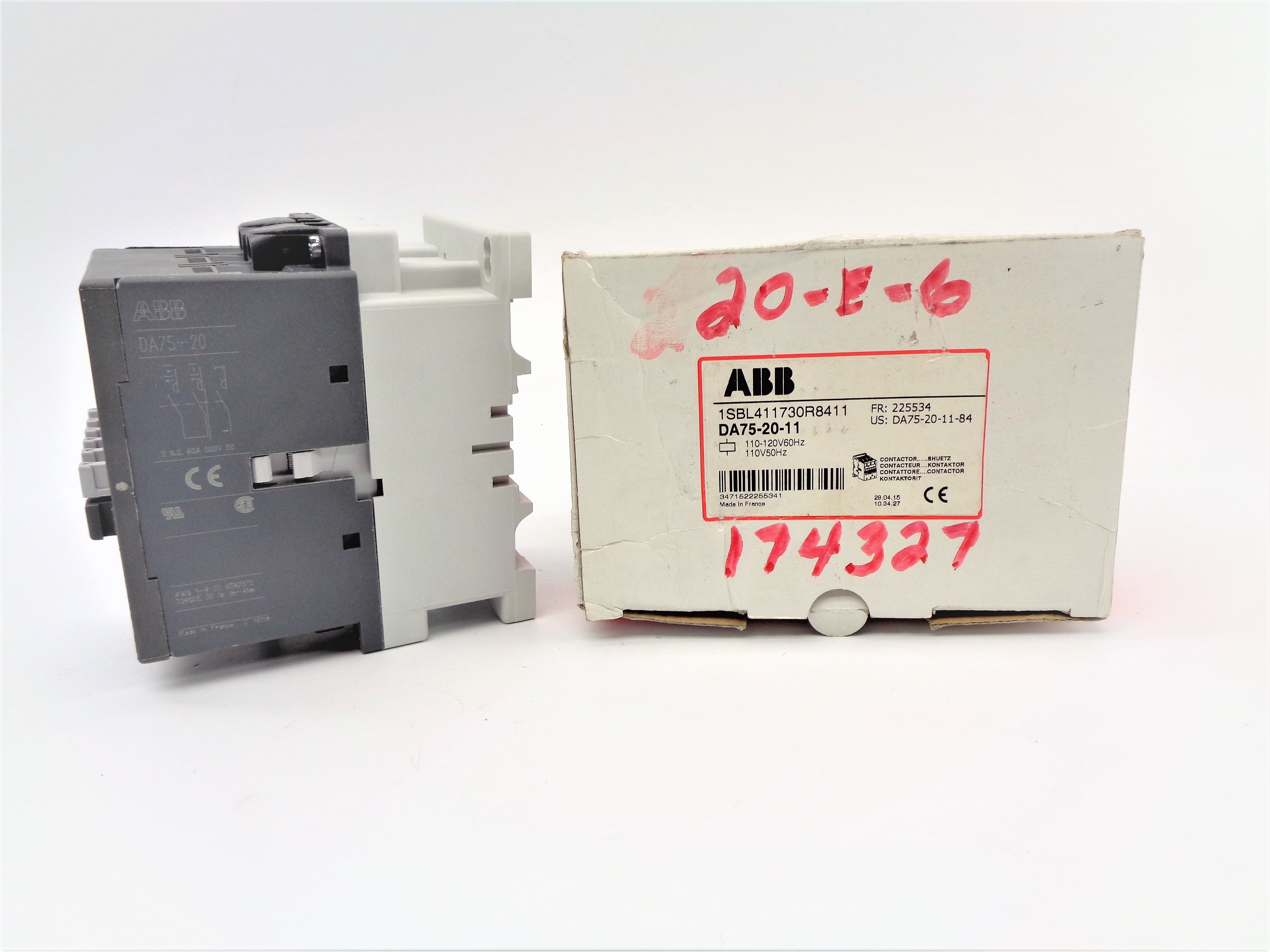 ABB DA75-20-11 110/120V NSMP