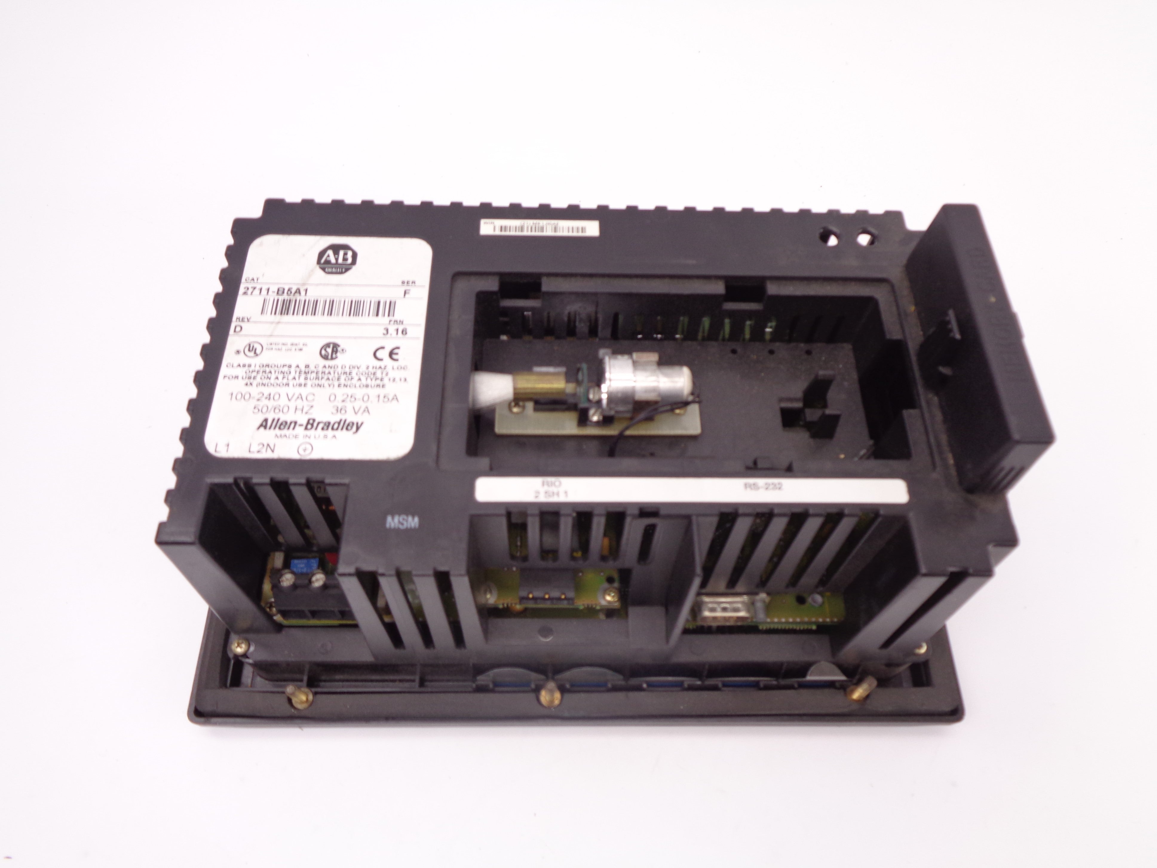 INDUSTRIAL SPARE PART 2711-B5A1 F/W 3.16 SER. F UNMP