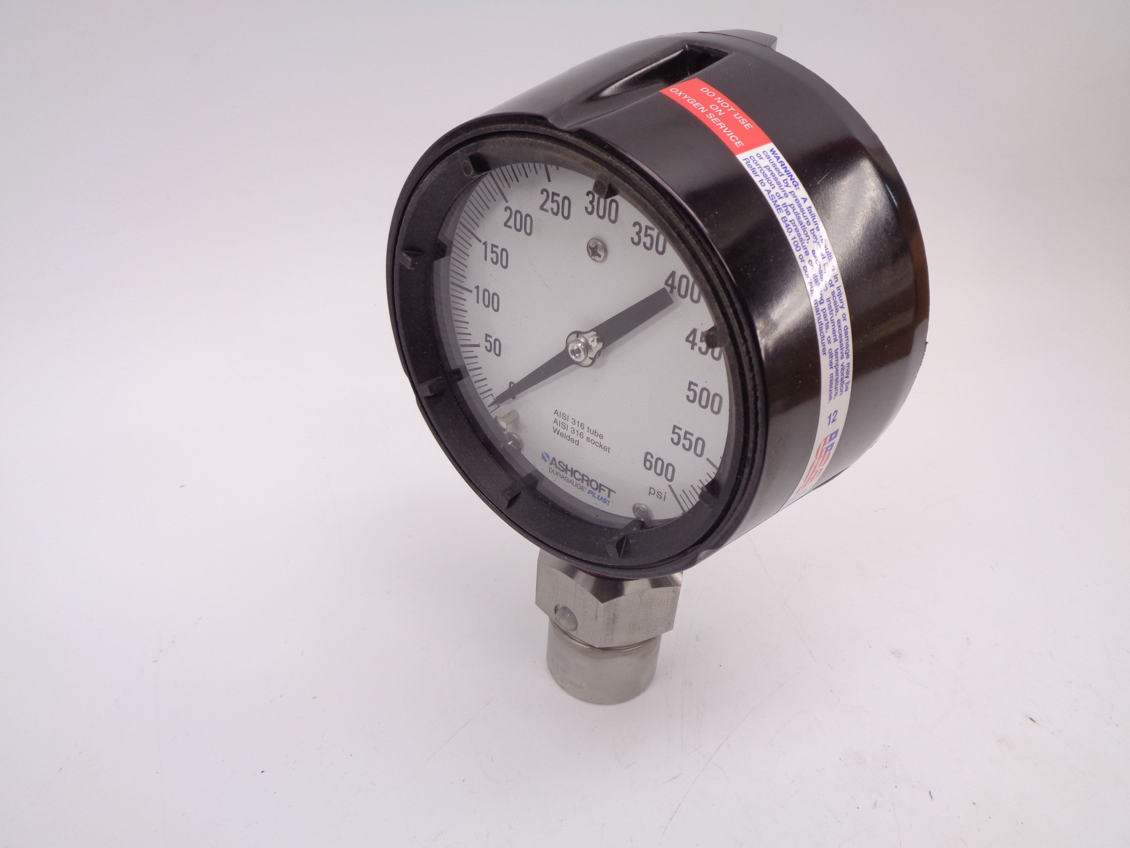 ASHCROFT 45-1279-SS-02L-600# NSMP
