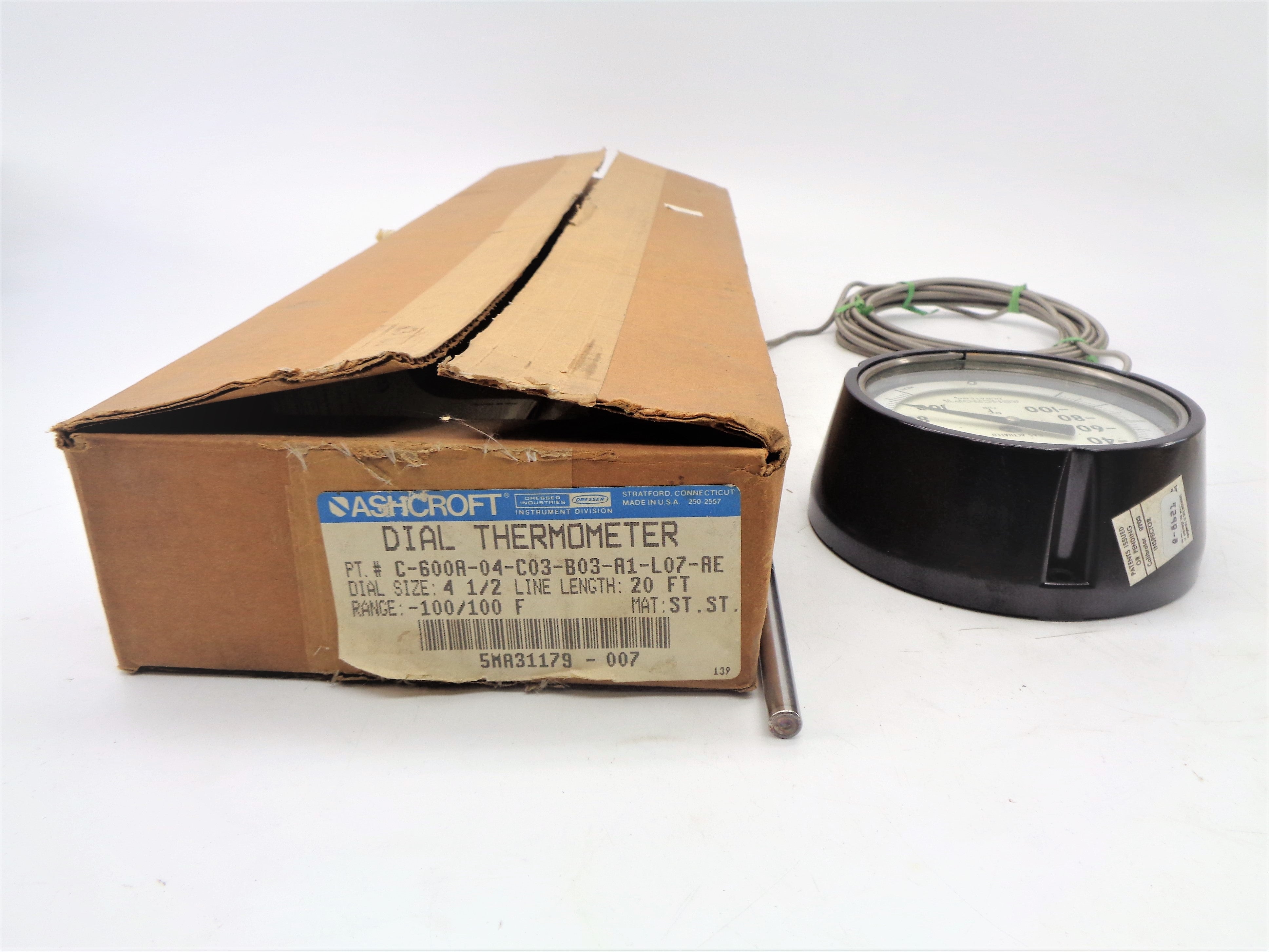 ASHCROFT C-600A-04-C03-B03-A1-L07-AE NSMP