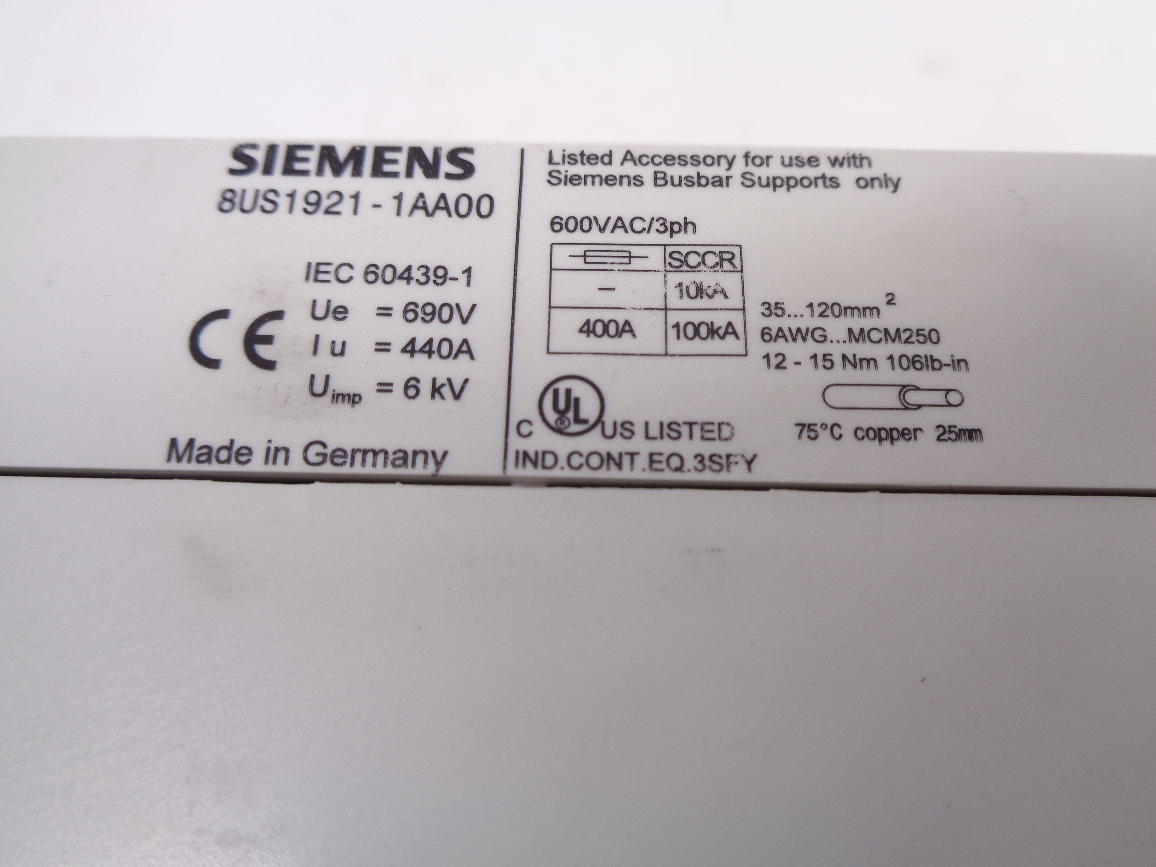 SIEMENS 8US1921-1AA00 NSNP