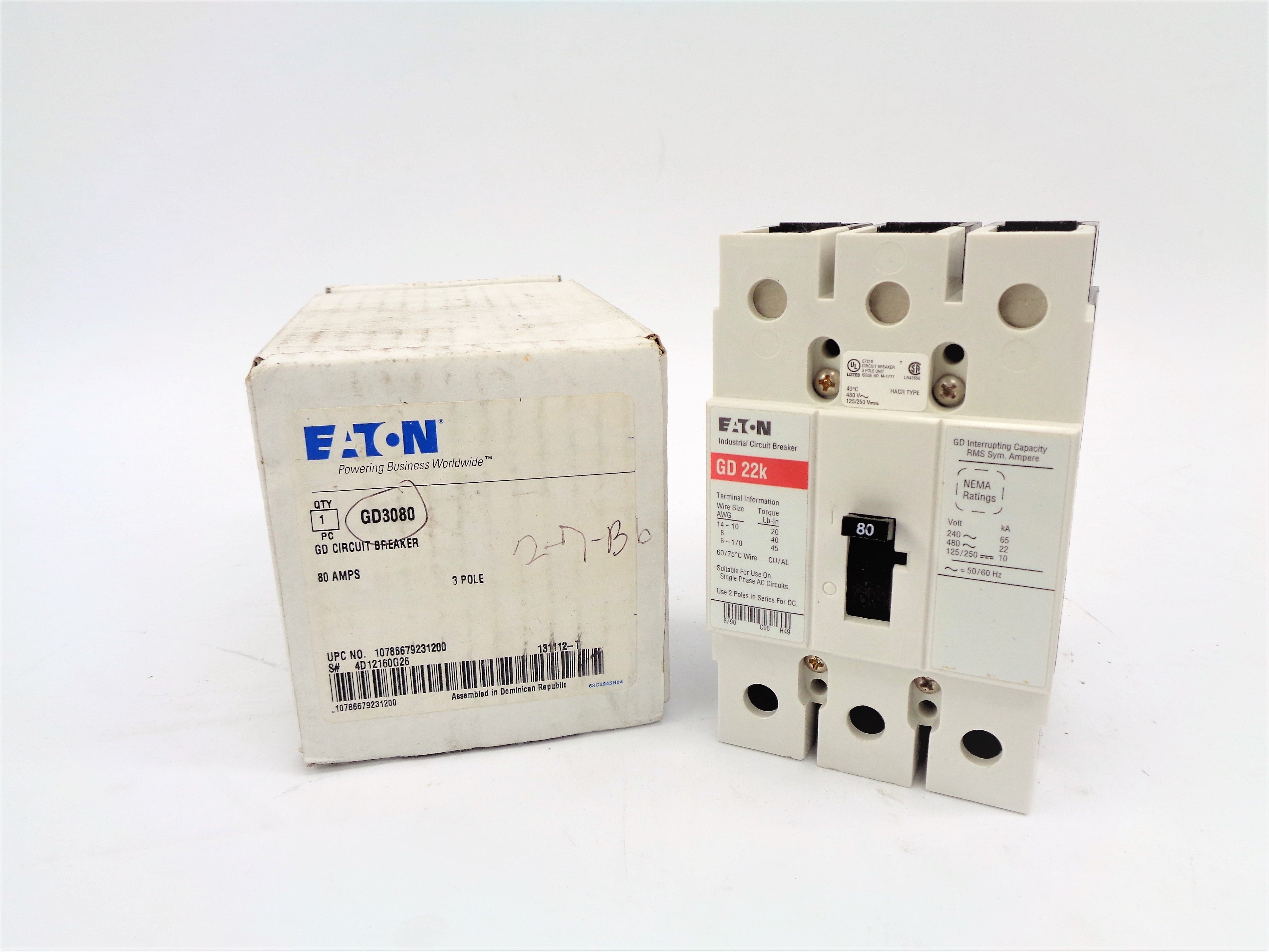 EATON GD3080 80A 240 NSMP