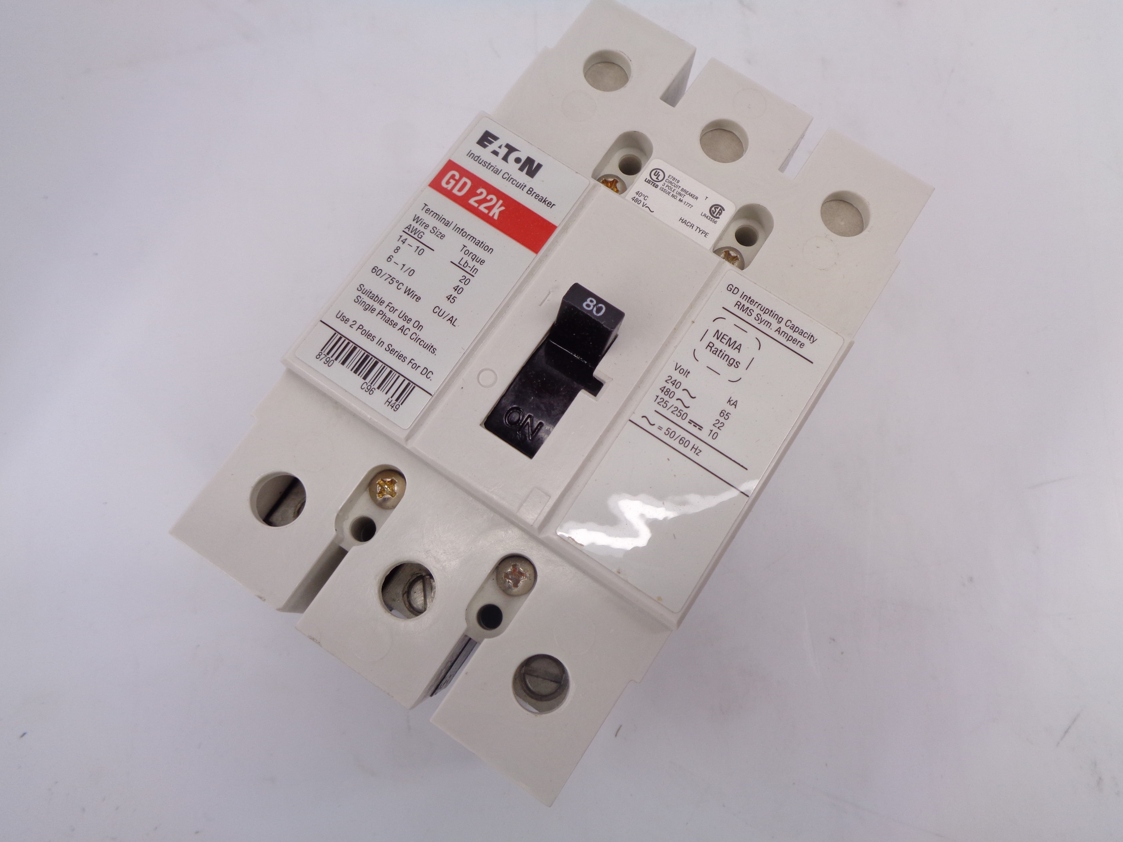 EATON GD3080 80A 240 NSMP