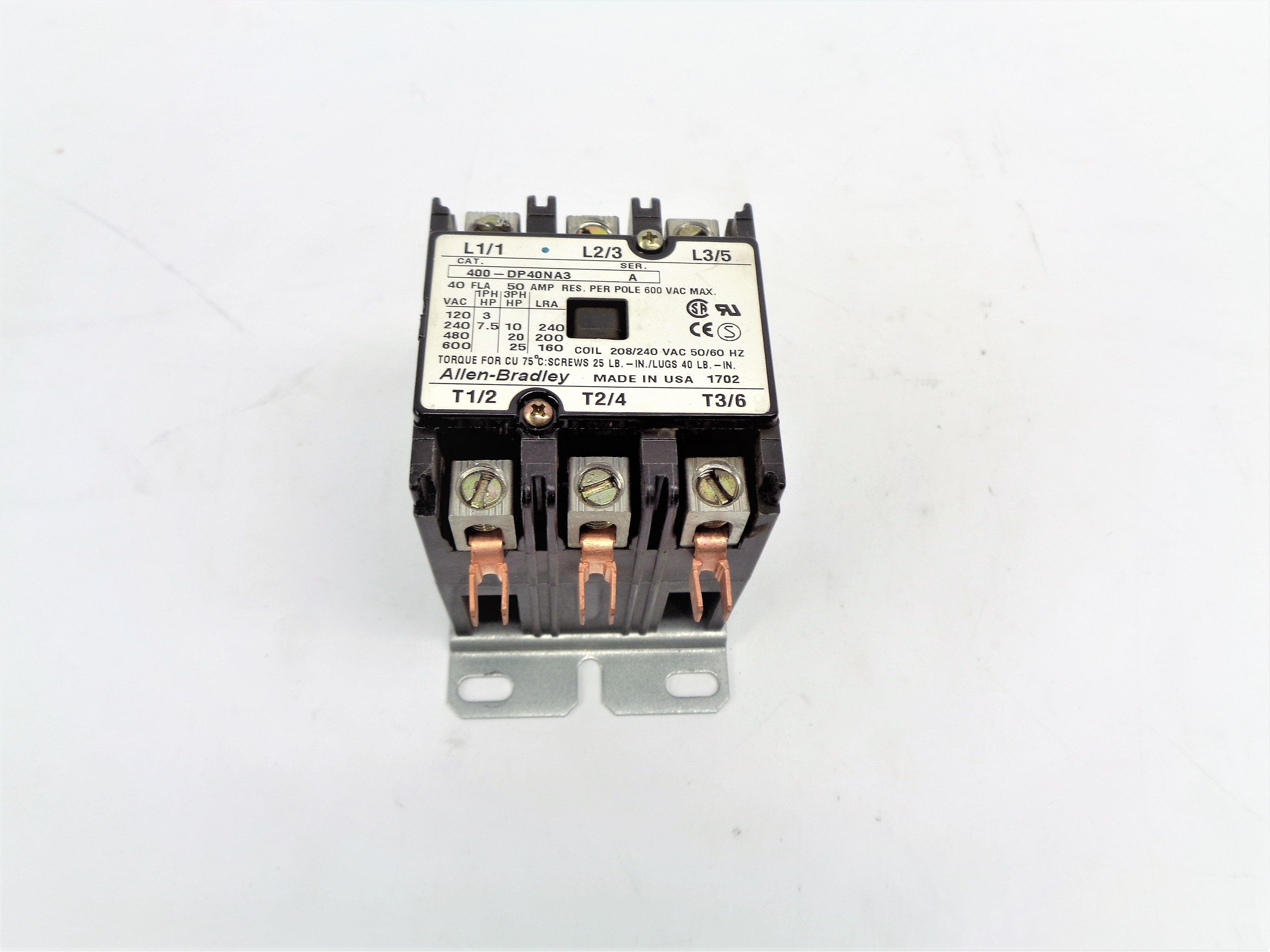 ALLEN BRADLEY 400-DP40NA3 SER. A 120V UNMP