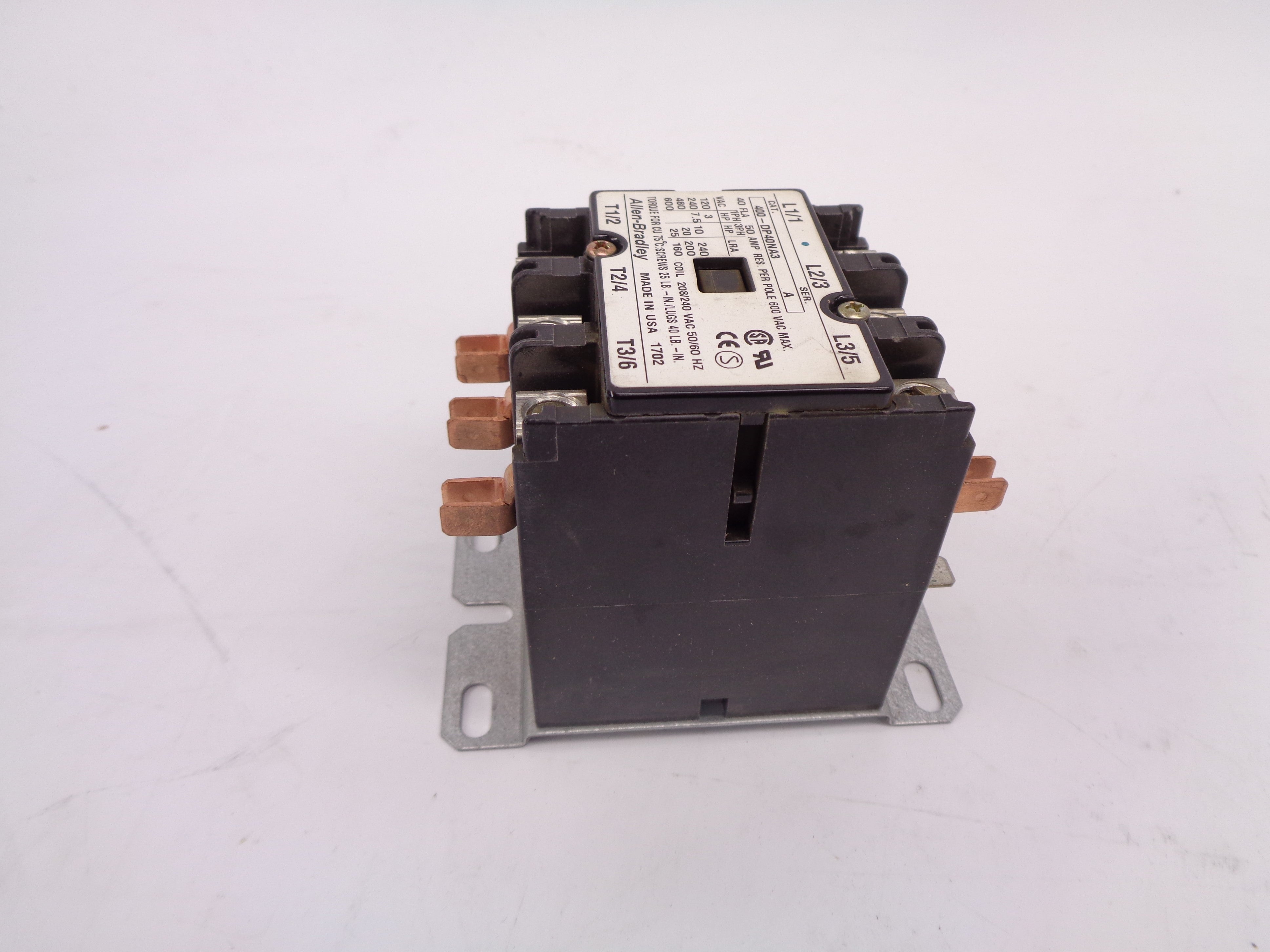 ALLEN BRADLEY 400-DP40NA3 SER. A 120V UNMP