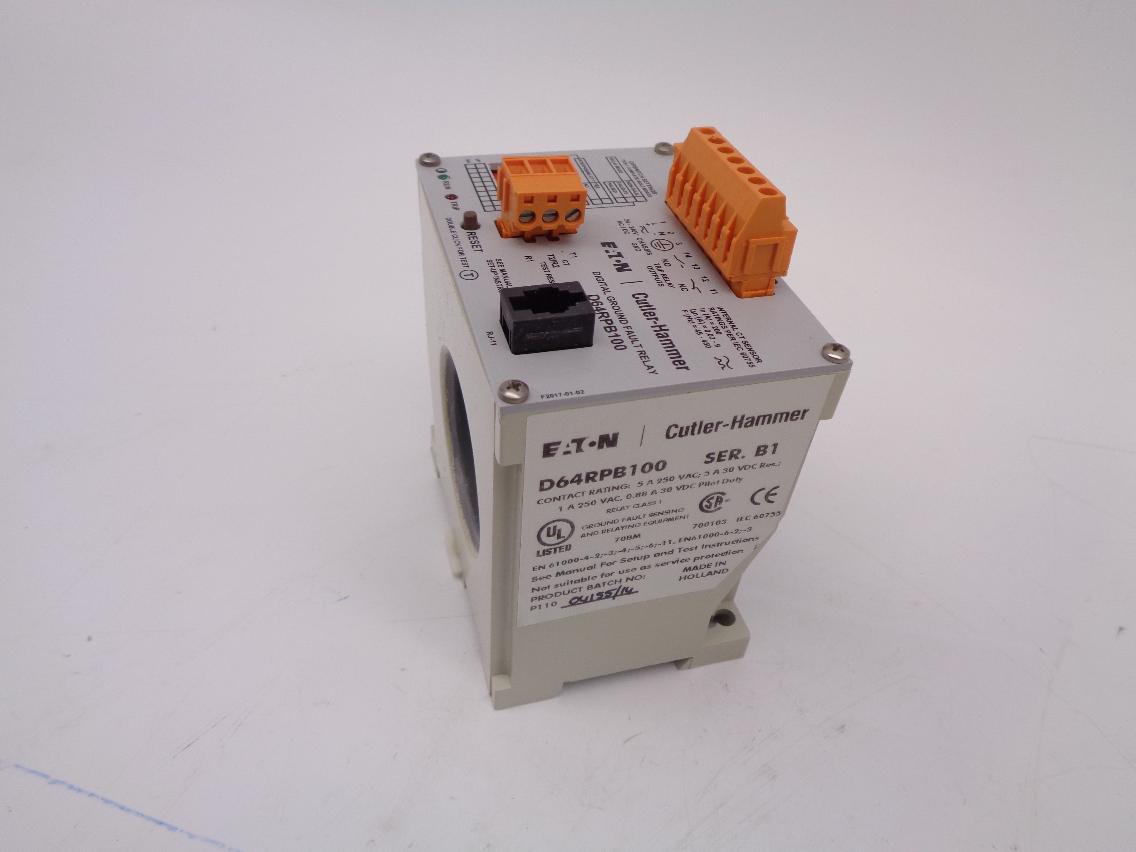 CUTLER HAMMER D64RPB100 240V SER. B1 NSMP
