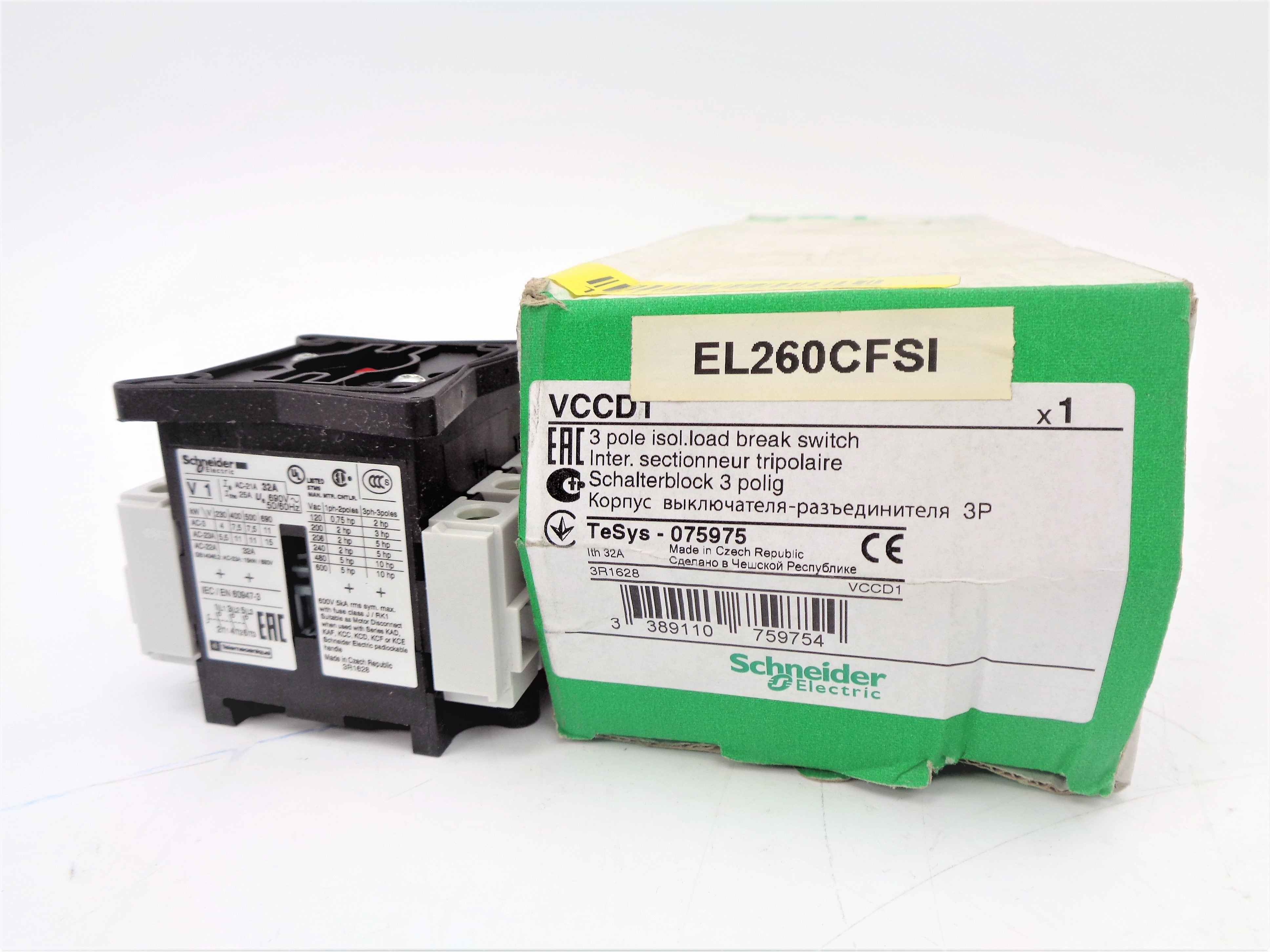 SCHNEIDER ELECTRIC VCCD1 NSMP