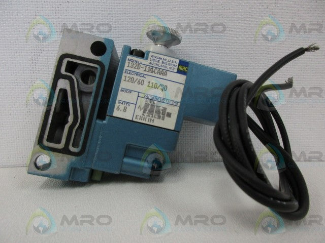 MAC 132B-114CAAA SOLENOID VALVE *NEW NO BOX*