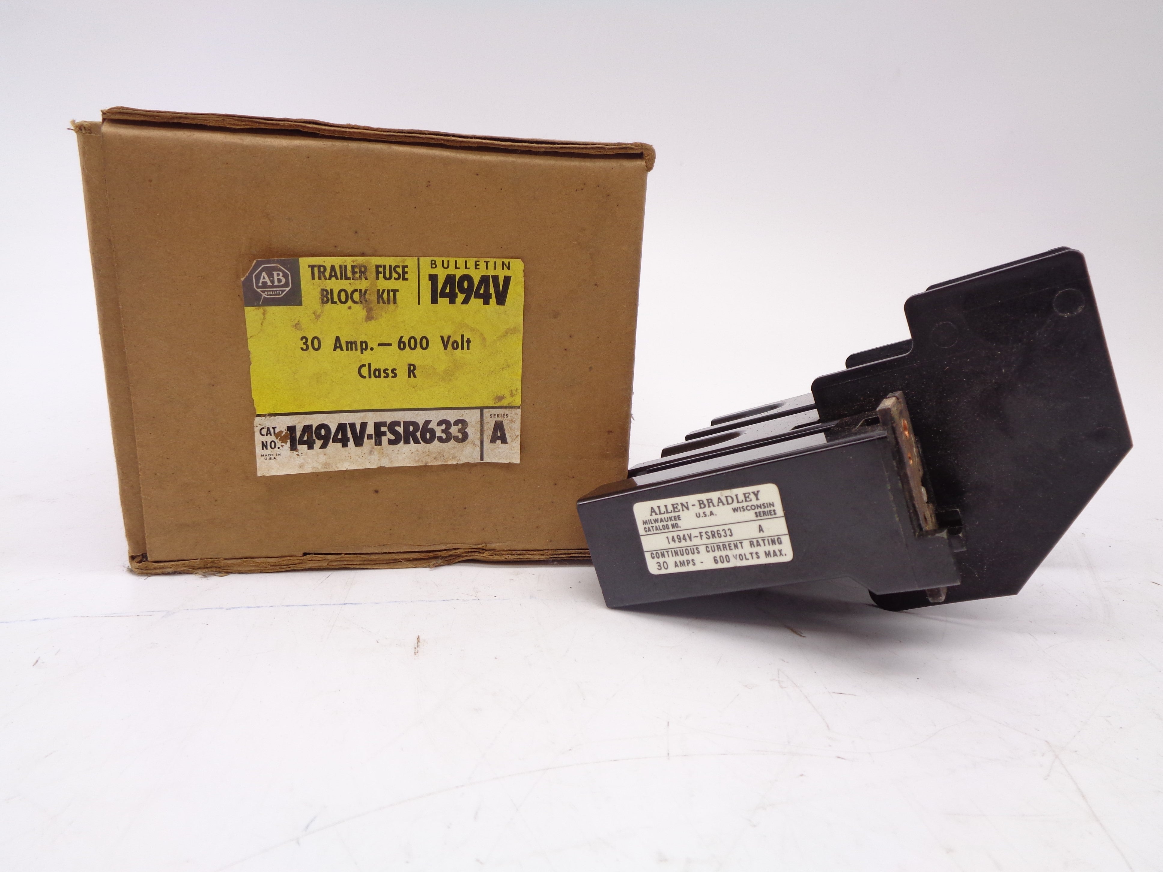 ALLEN BRADLEY 1494V-FSR633 SER. A (BR/YL) NSMP