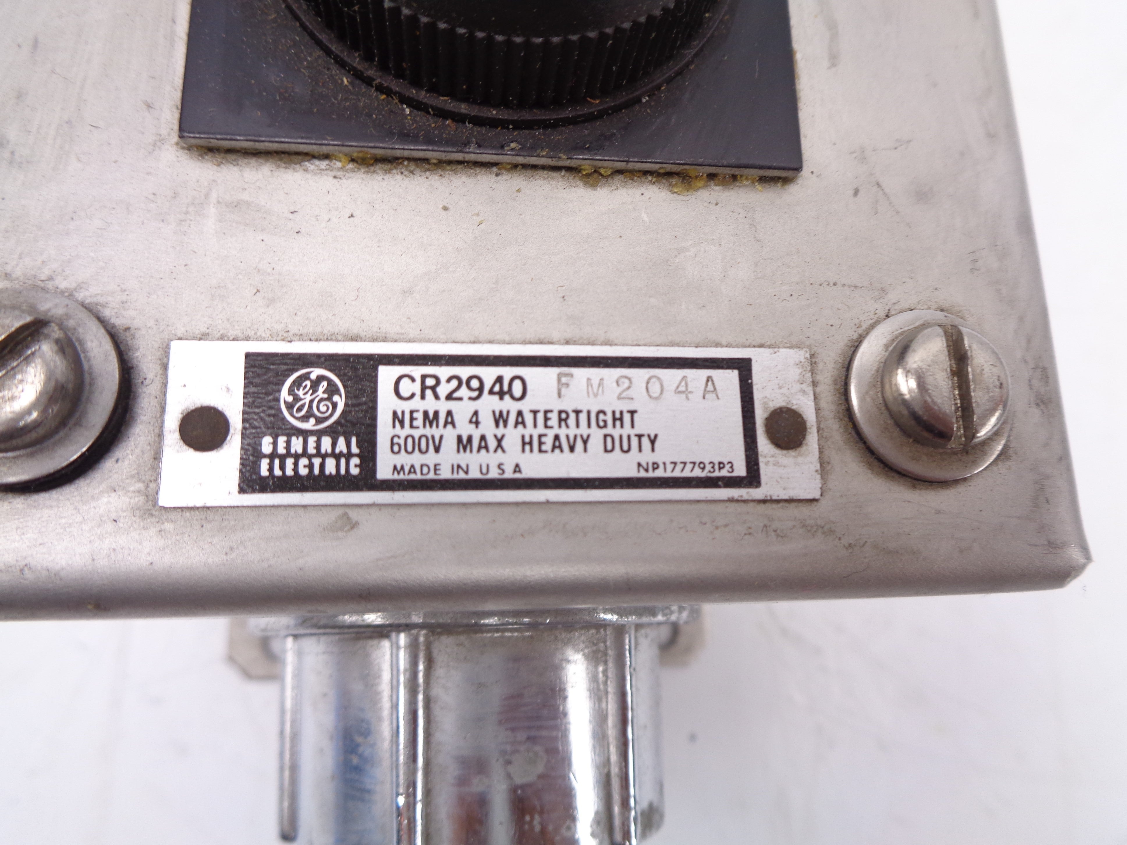 GENERAL ELECTRIC CR2940FM204A UNMP