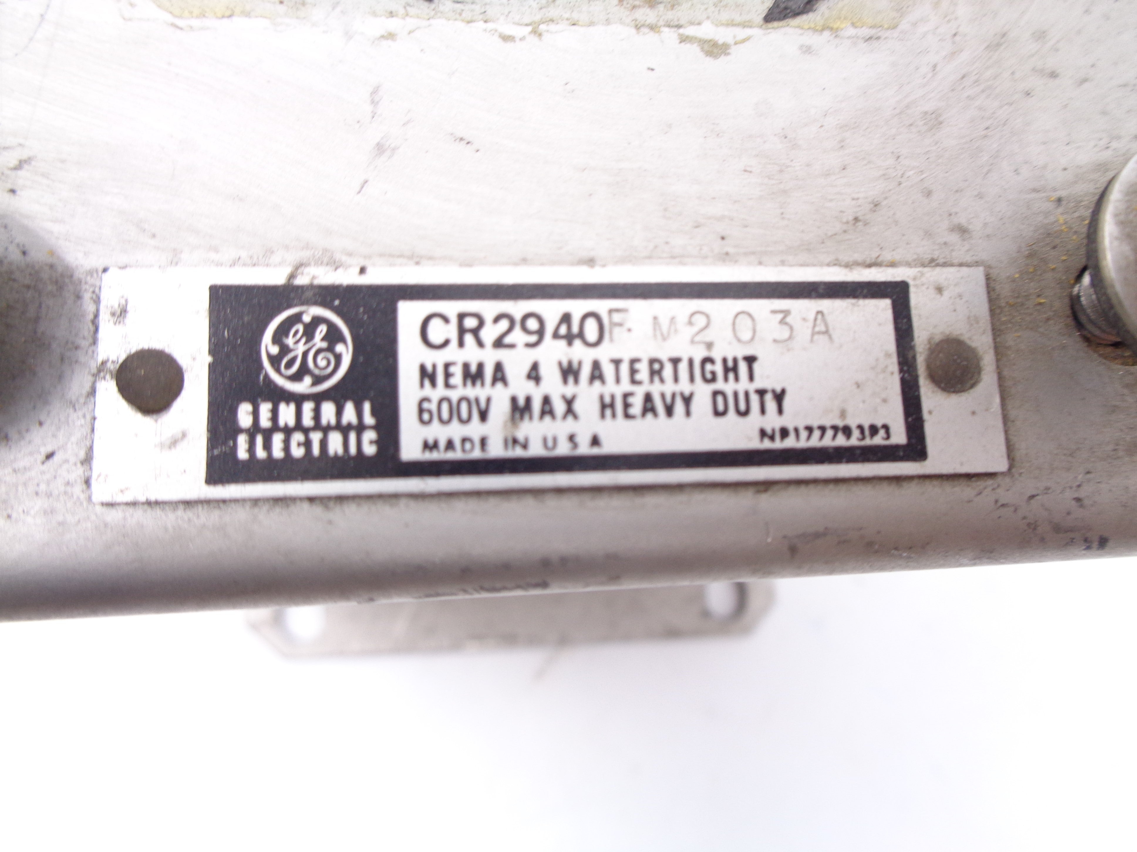 GENERAL ELECTRIC CR2940FM203A UNMP